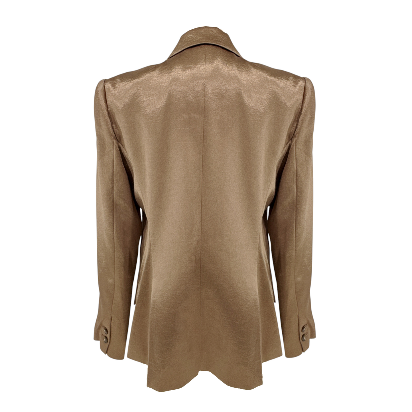 L'AGENCE Chamberlain Metallic Blazer in Sparrow 8|M