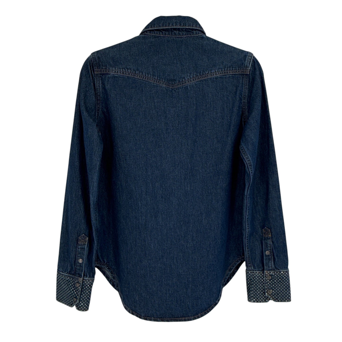 ZADIG & VOLTAIRE Thelma Eco Strass Denim Shirt S