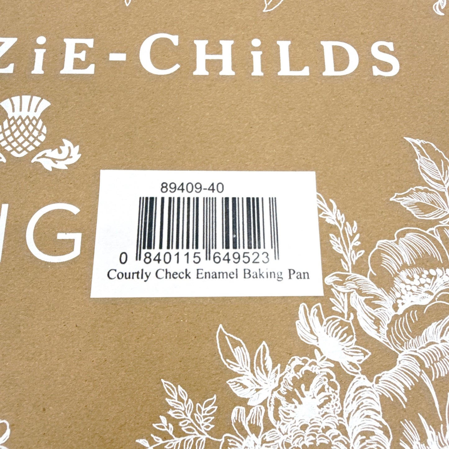 MACKENZIE-CHILDS Courtly Check 9" x 13" Baking Pan