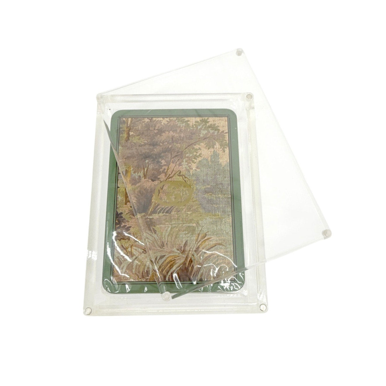 GUCCI Playing Cards with Acrylic Case