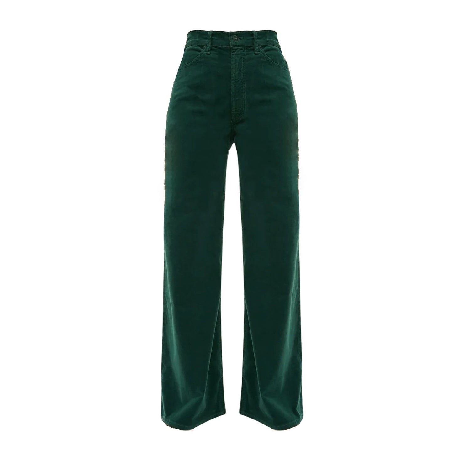 MOTHER The Ditcher Roller Zip Sneak Cord in Dark Green 24