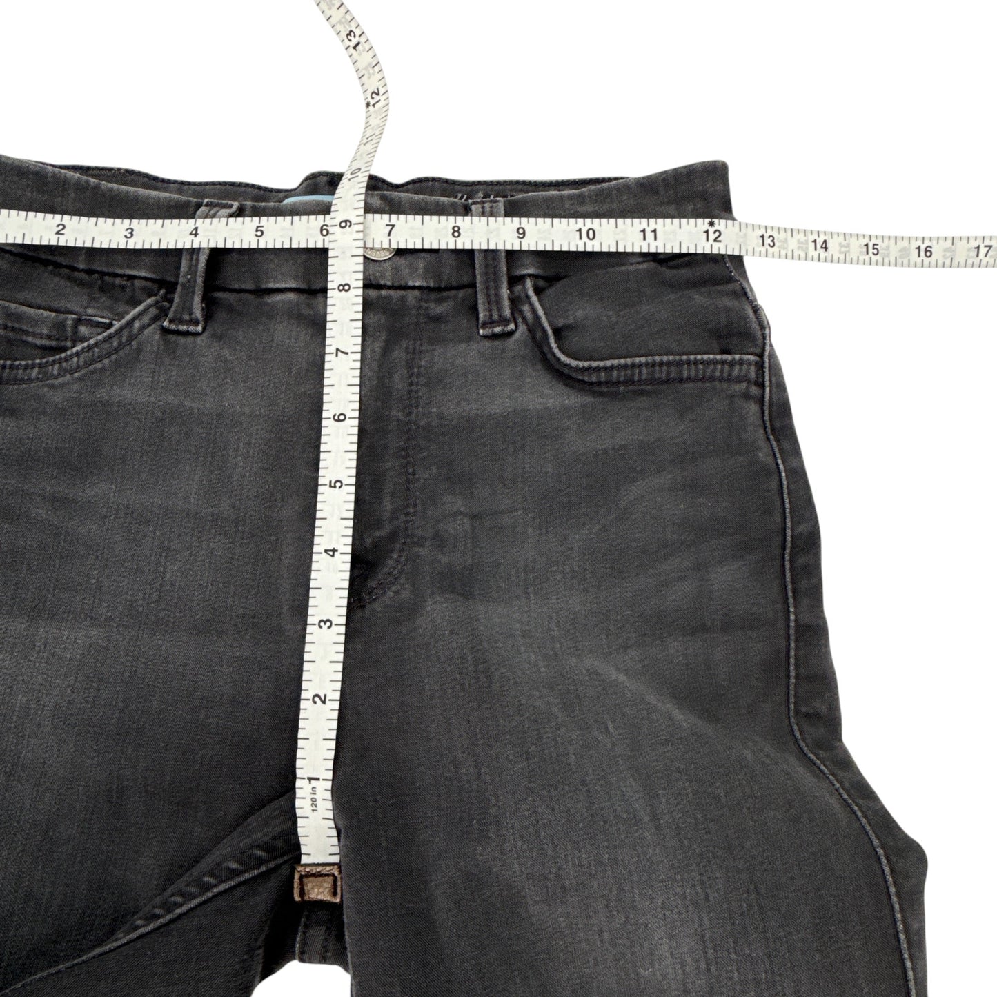 7 for ALL MANKIND b(air) denim The High Waist Ankle Skinny in Grey 24