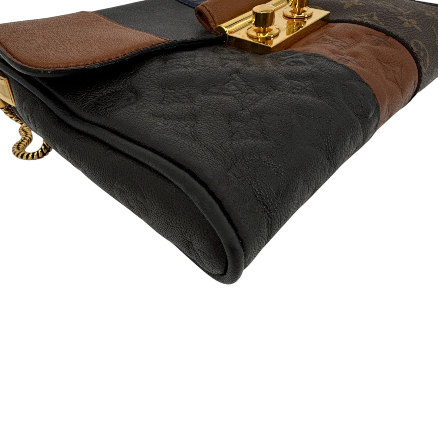 LOUIS VUITTON Limited Edition Monogram Blocks Pochette Plate Marine