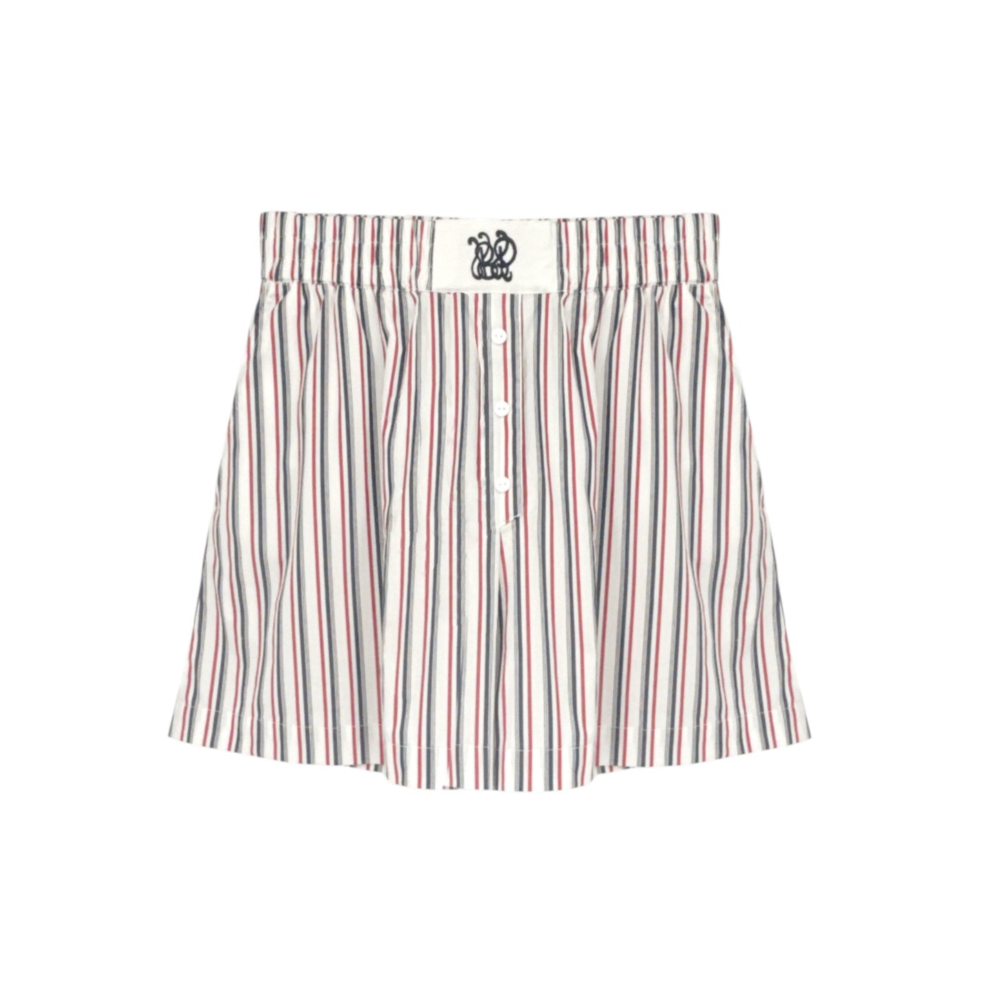 BAUM UND PFERDGARTEN Natie Shorts Haute Red Stripe FR34|US2|XS