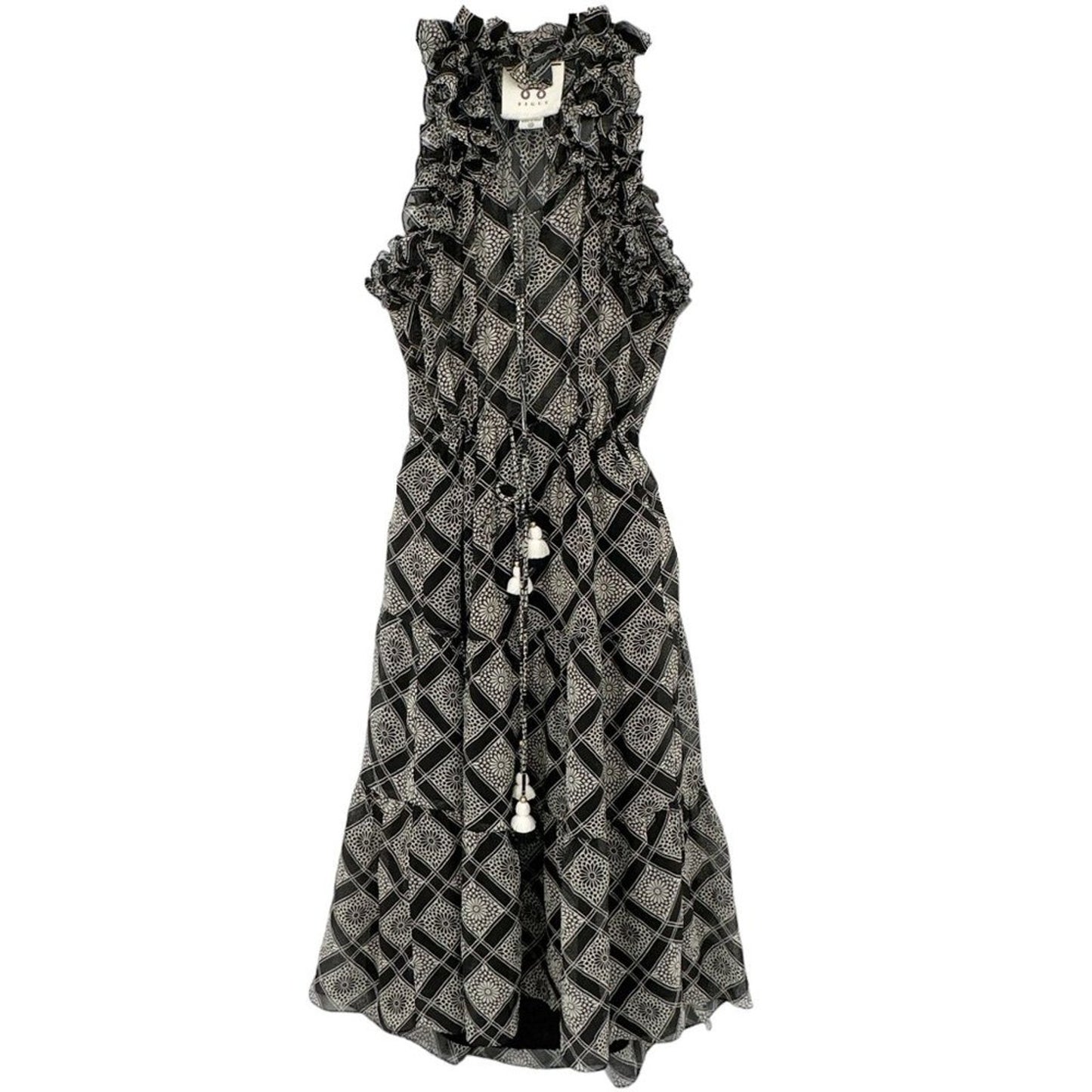 FIGUE Gabriella Silk Dress XS