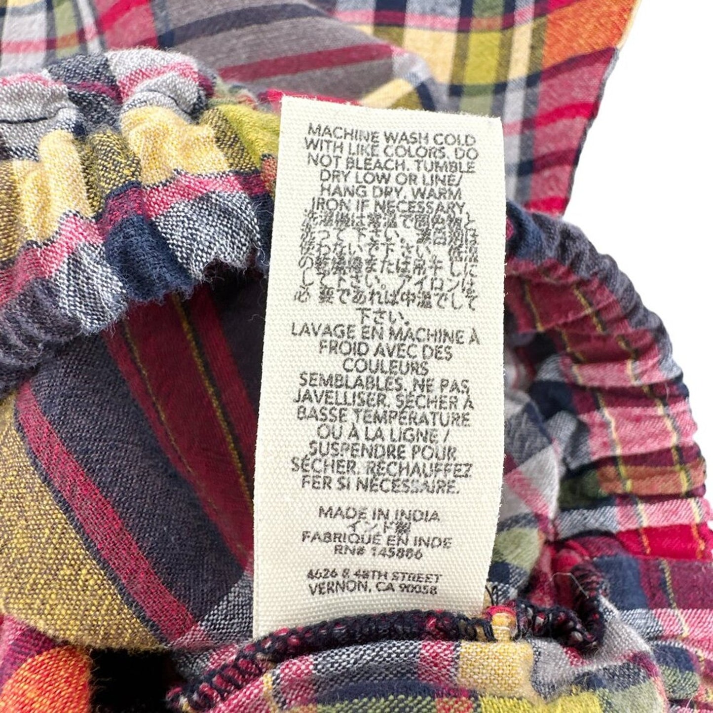 The GREAT. The Journey Pullover in Bluegrass Plaid 1|S