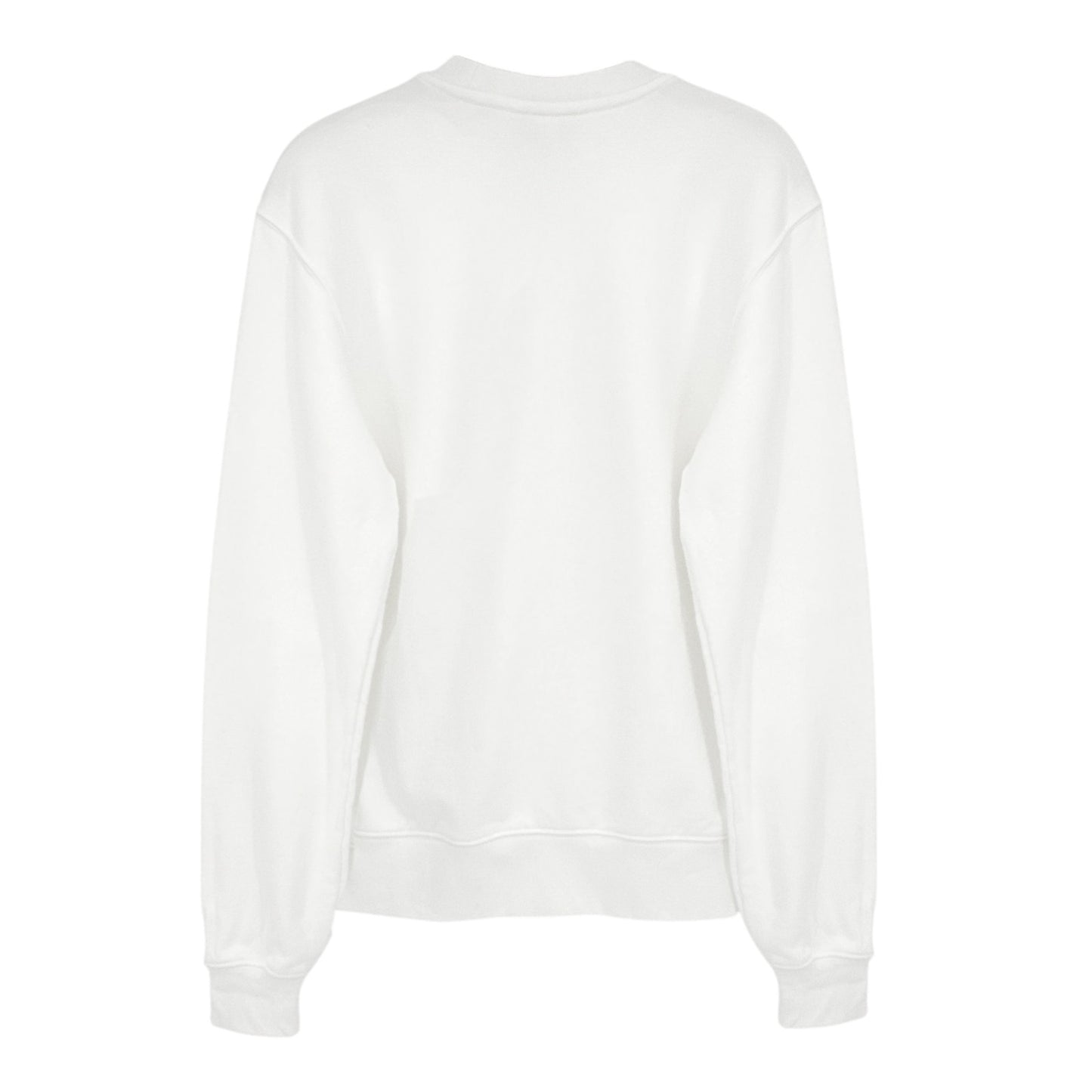 LACOSTE Classic Fit Crewneck Sweatshirt in White S