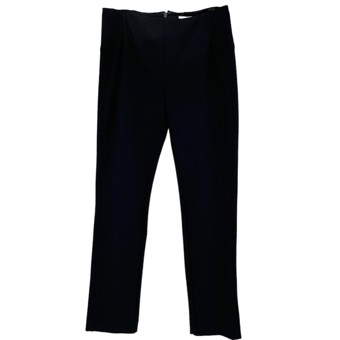 VERONICA BEARD Zip Back Scuba Pant in Navy 0