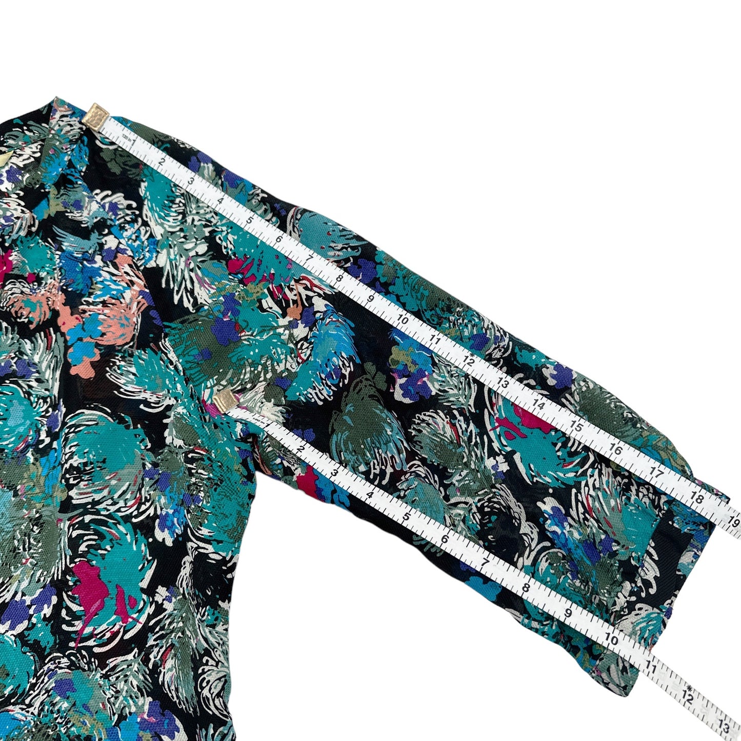 TWELFTH STREET by CYNTHIA VINCENT Silk Blend Blouse S