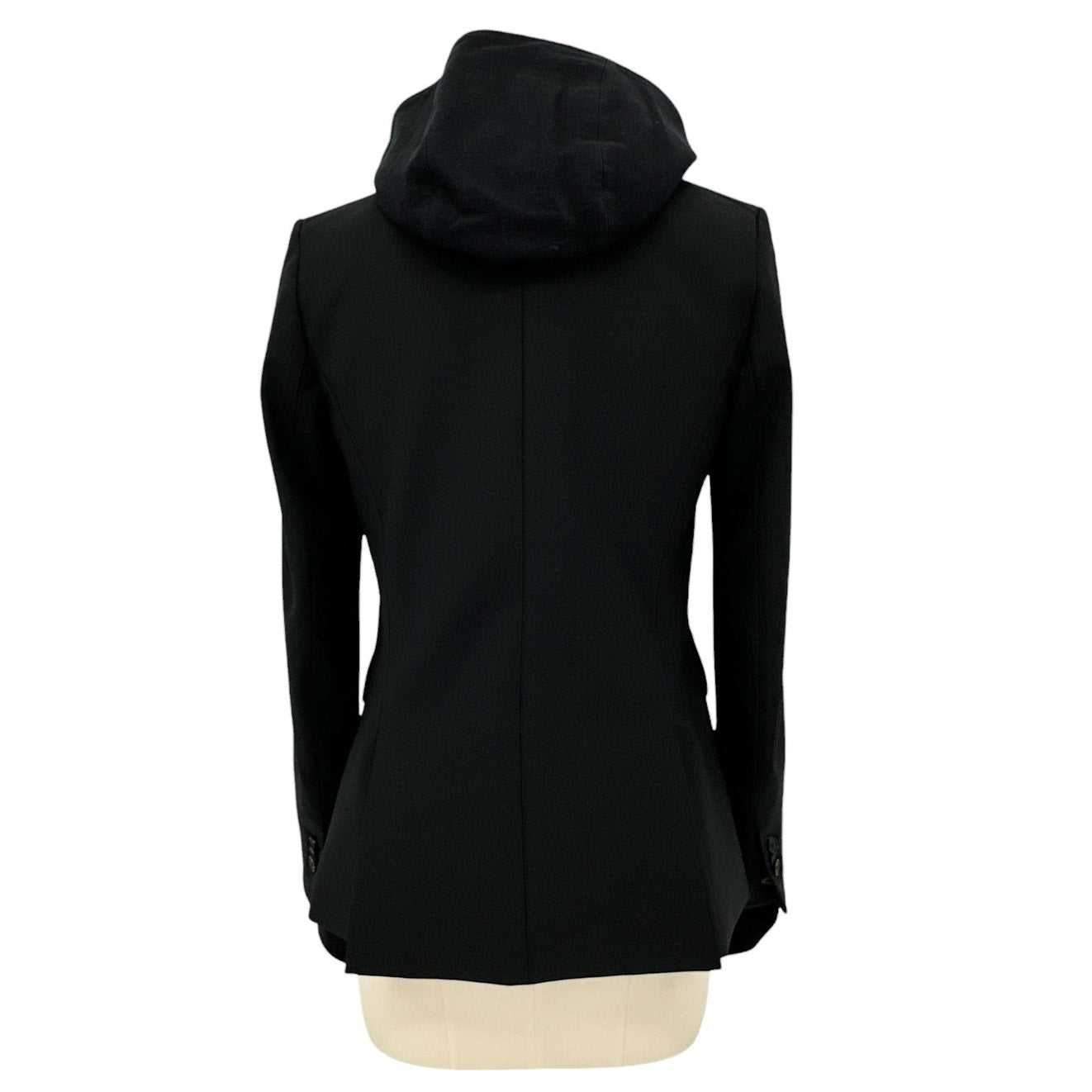 VERONICA BEARD Doni Hoodie Dickey & Cuffs in Black