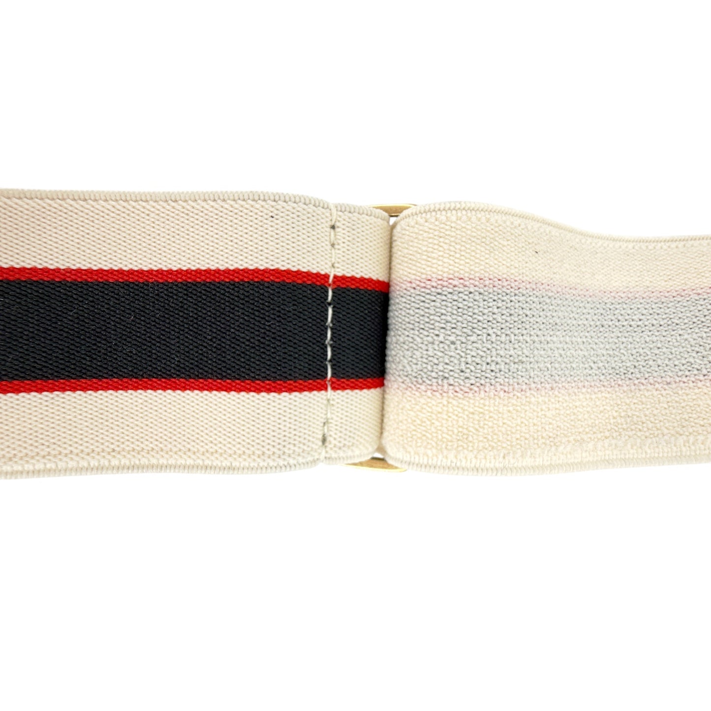 GUCCI Jacquard Crystal Stripe Double G Belt 80cm|32in