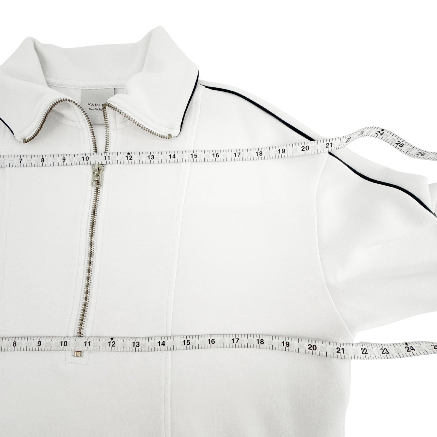 VARLEY Davenport Half Zip in White S