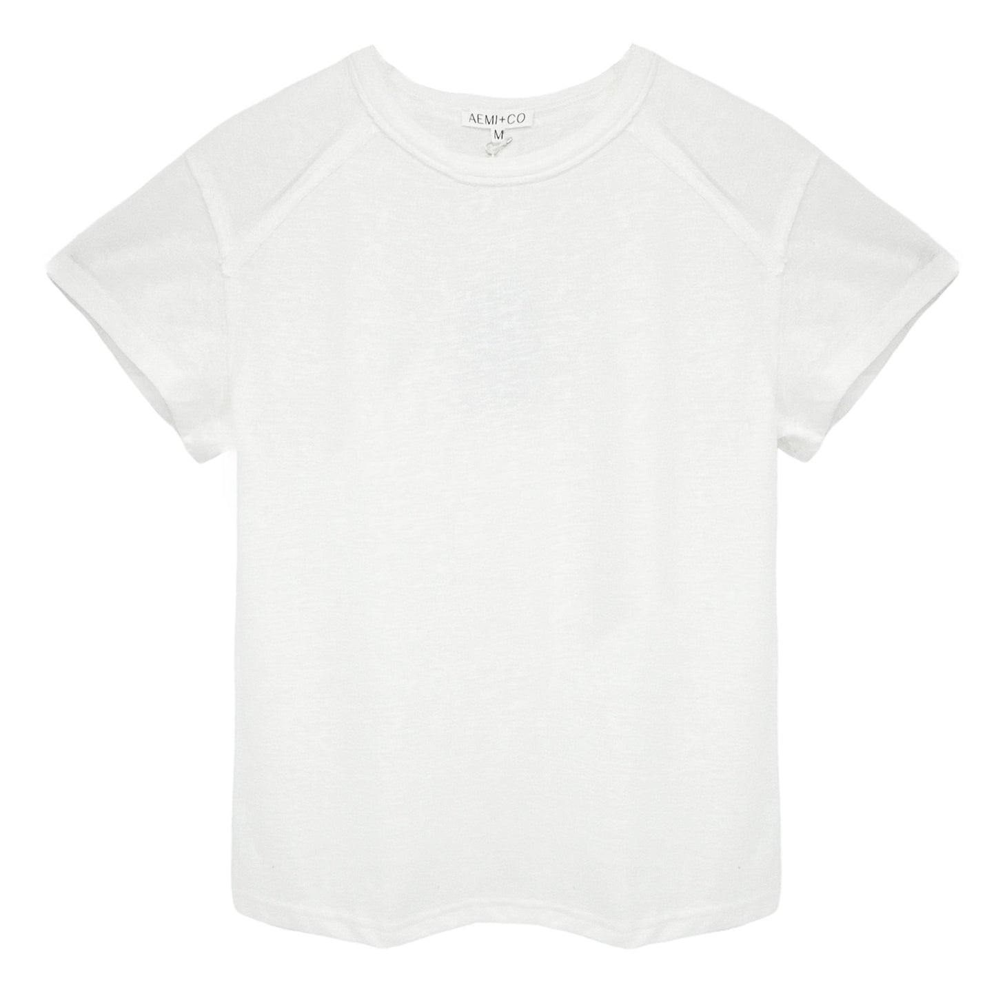 AEMI + CO Junie Tee White Size M