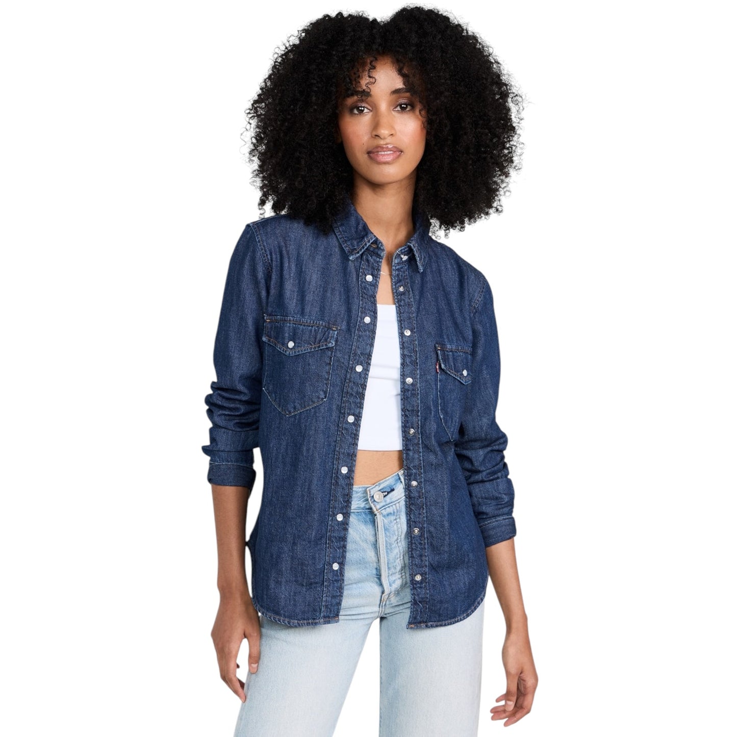 LEVI'S Iconic Western Shirt in Air Space 3 S