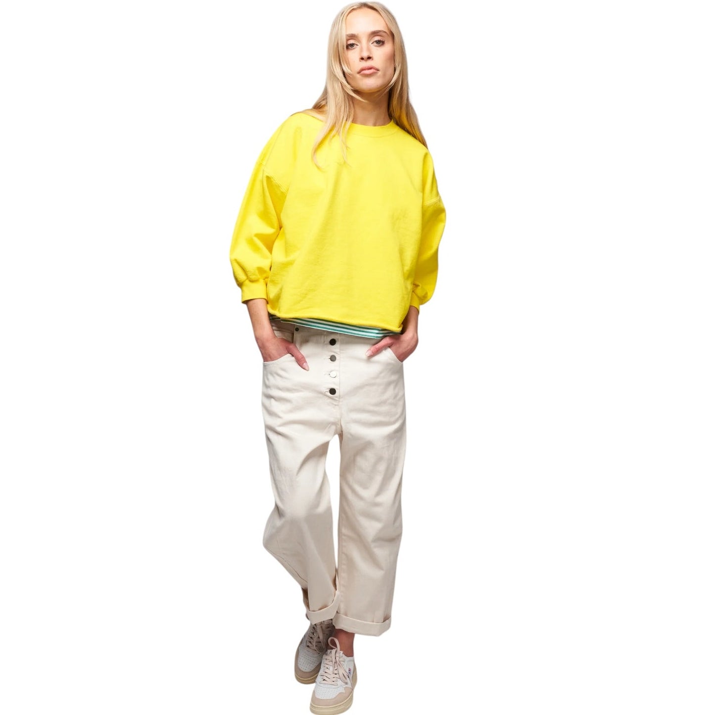 RACHEL COMEY Fond Sweatshirt Citron XS/S