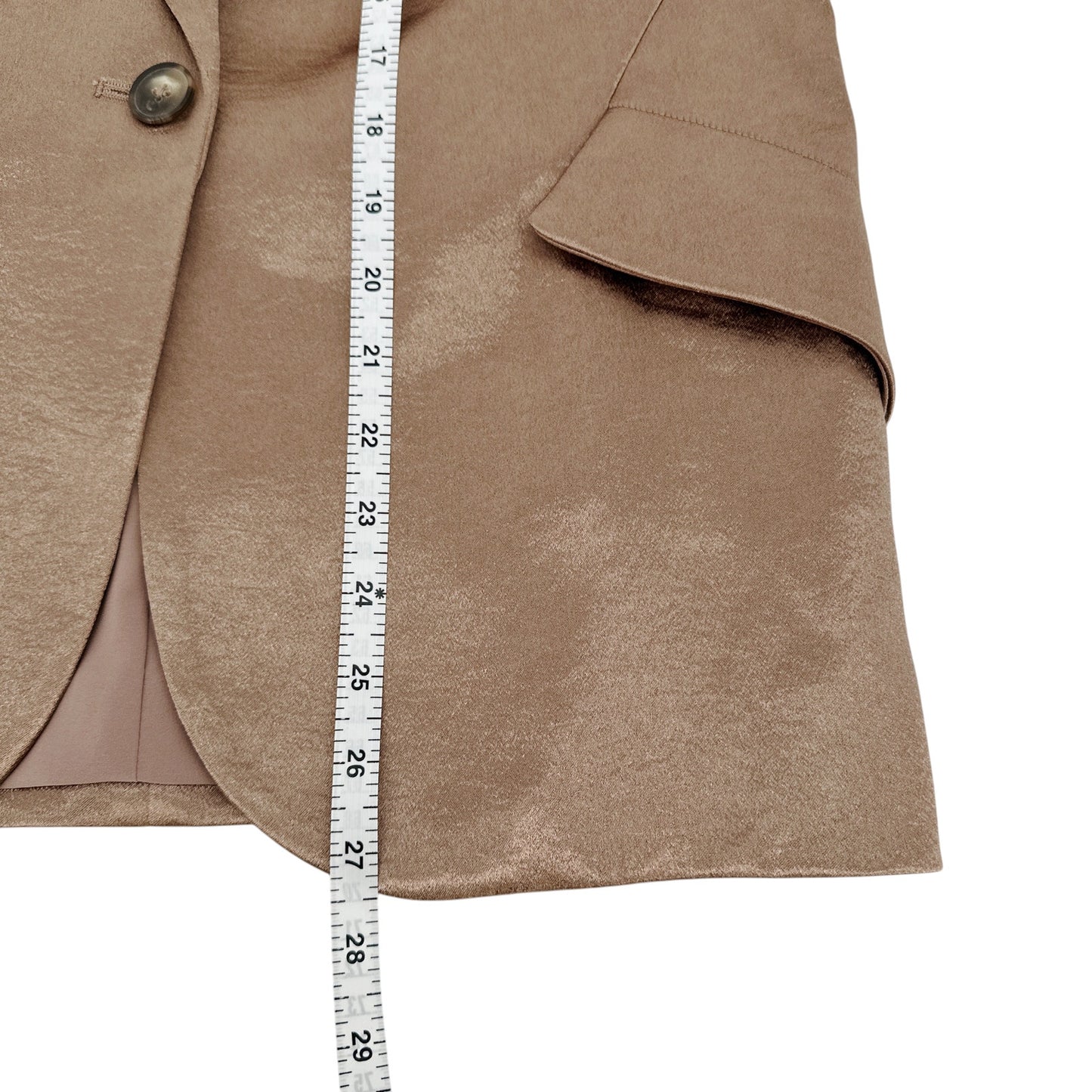 L'AGENCE Chamberlain Metallic Blazer in Sparrow 8|M
