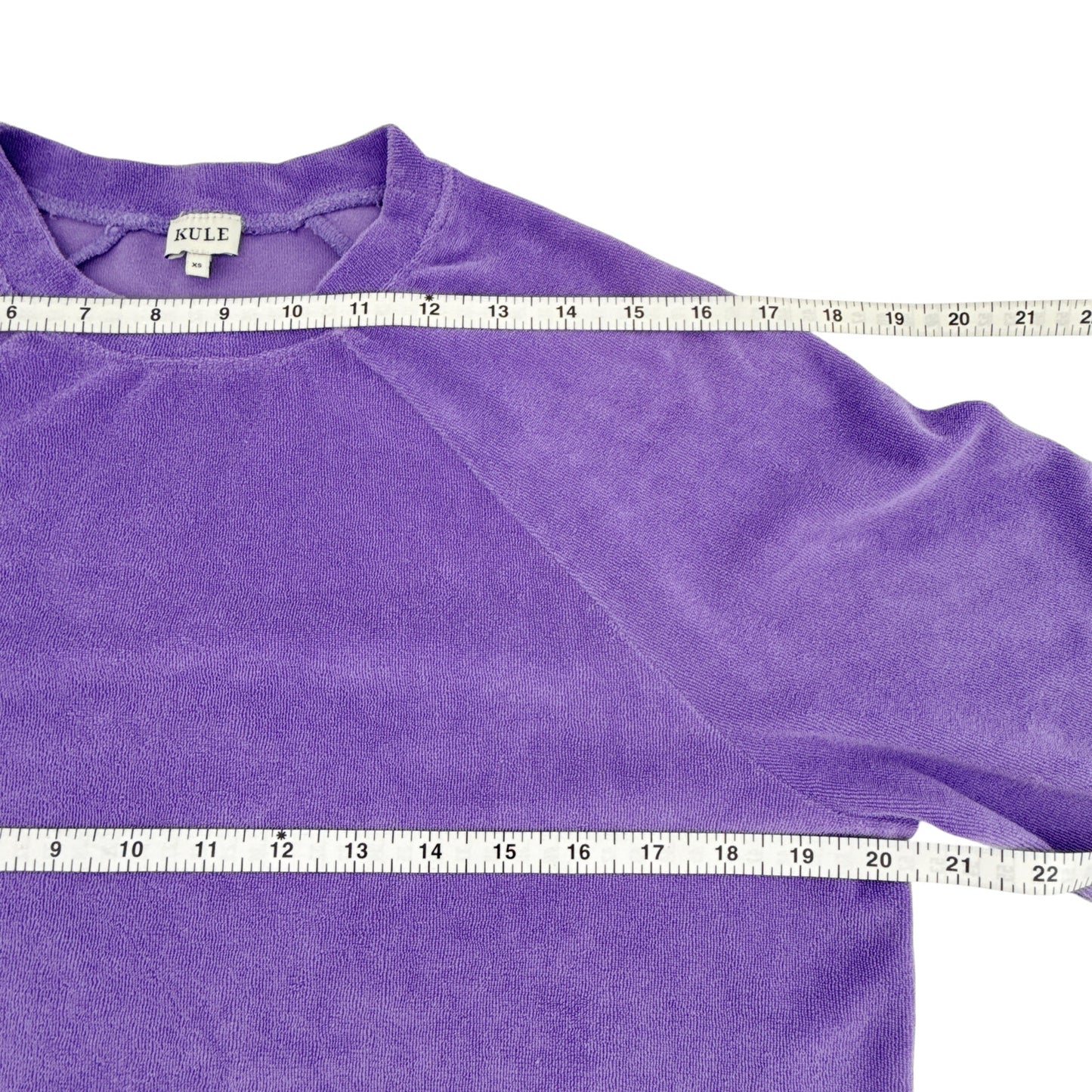 KULE The Terry Franny & Terry Venus Short Set in Grape XS