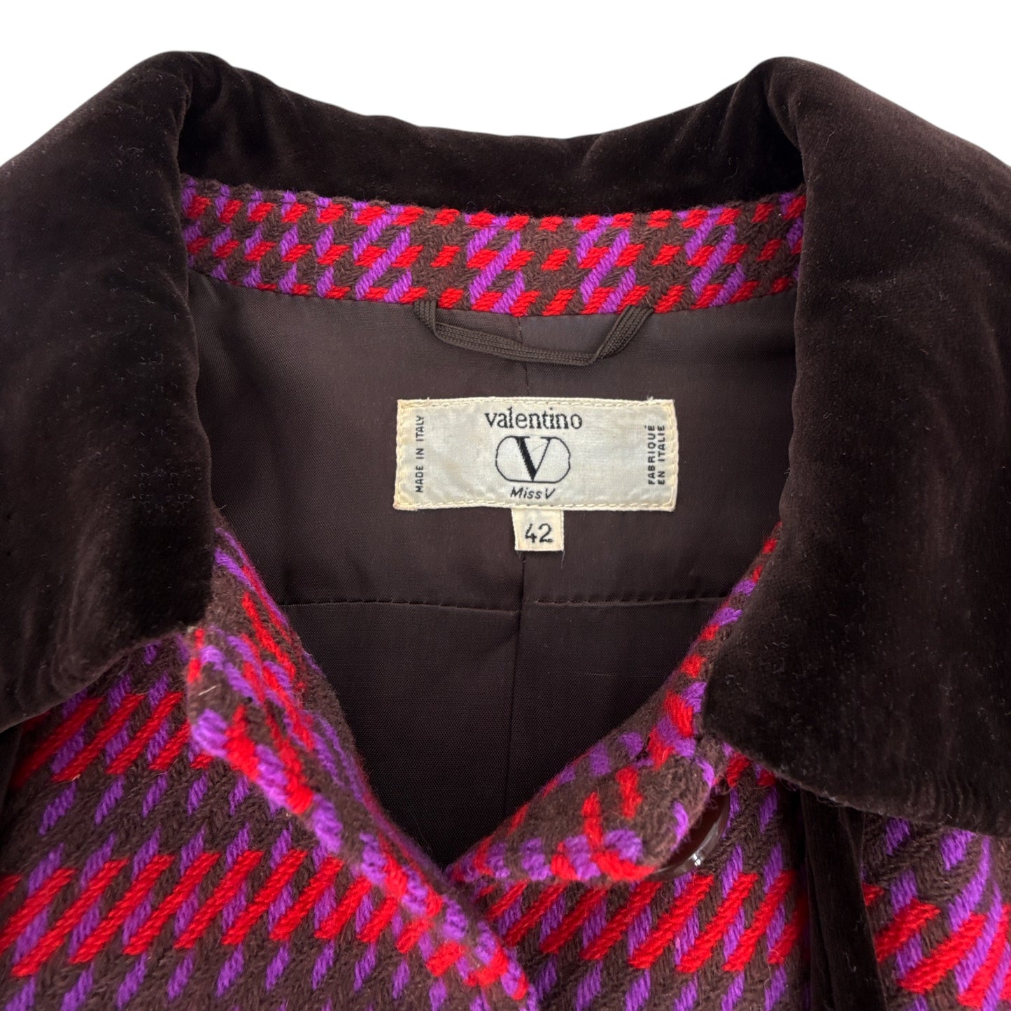 VALENTINO Miss V Vintage Jacket 42|M