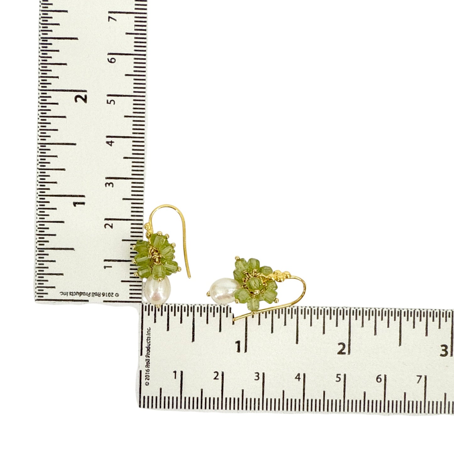 CHAN LUU Firework Earrings Peridot