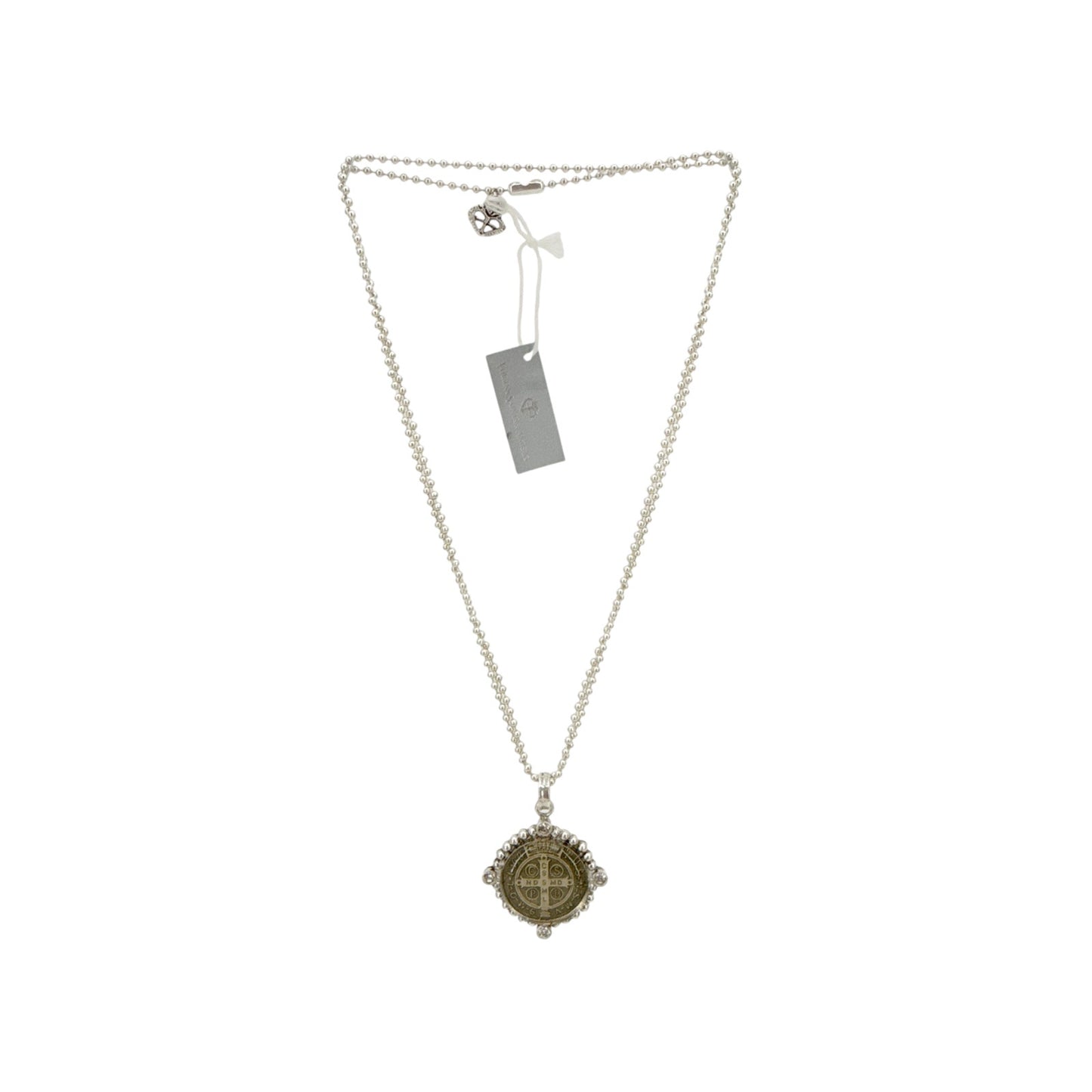 VIRGINS SAINTS & ANGELS VSA Bespoke San Benito Charm Necklace in Sterling Silver