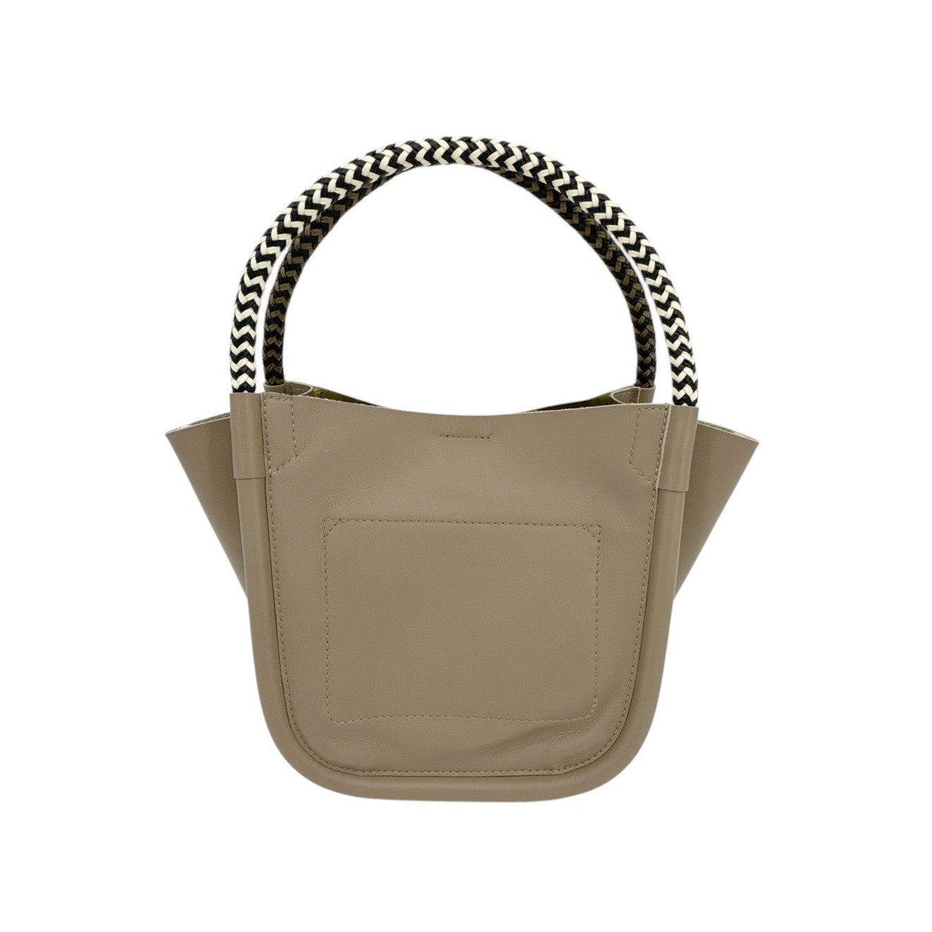 PROENZA SCHOULER Super Lux Rope Handle XS Tote in Light Taupe Gold