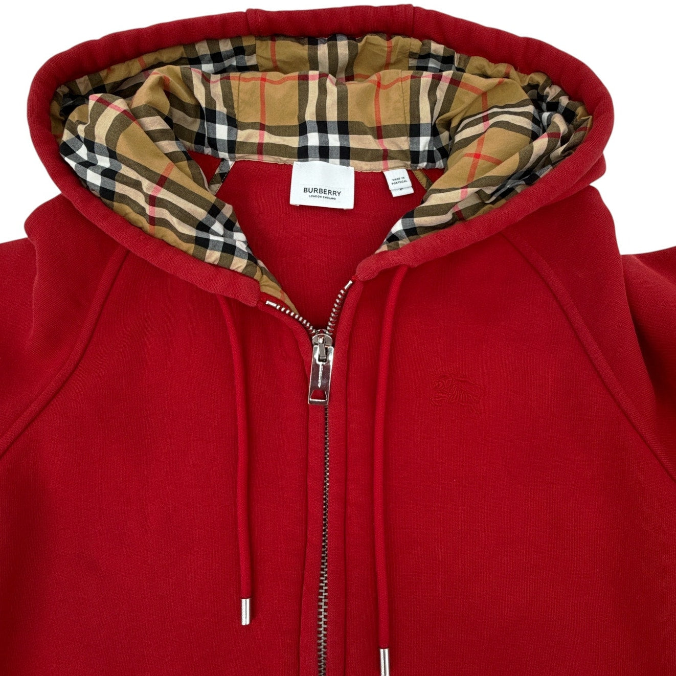 BURBERRY Hackfall Vintage Check Hoodie S
