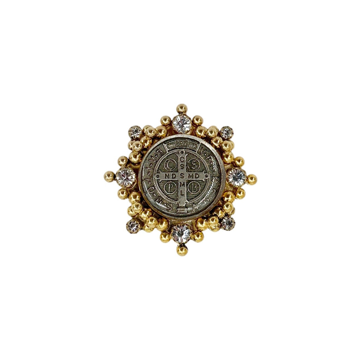 VIRGINS SAINTS & ANGELS VSA Cloister San Benito Ring Gold Size 7