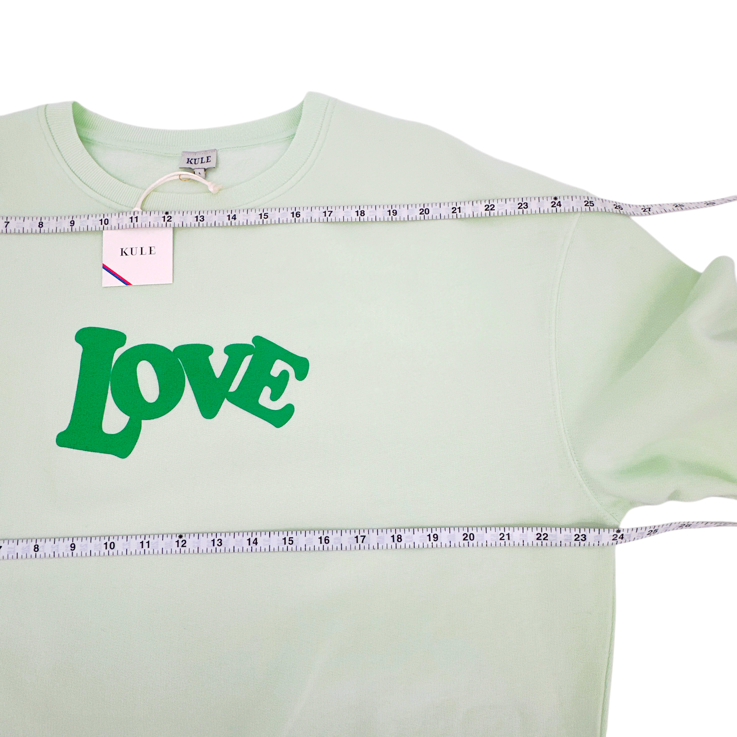 KULE The Oversized 70's LOVE Sweatshirt || L