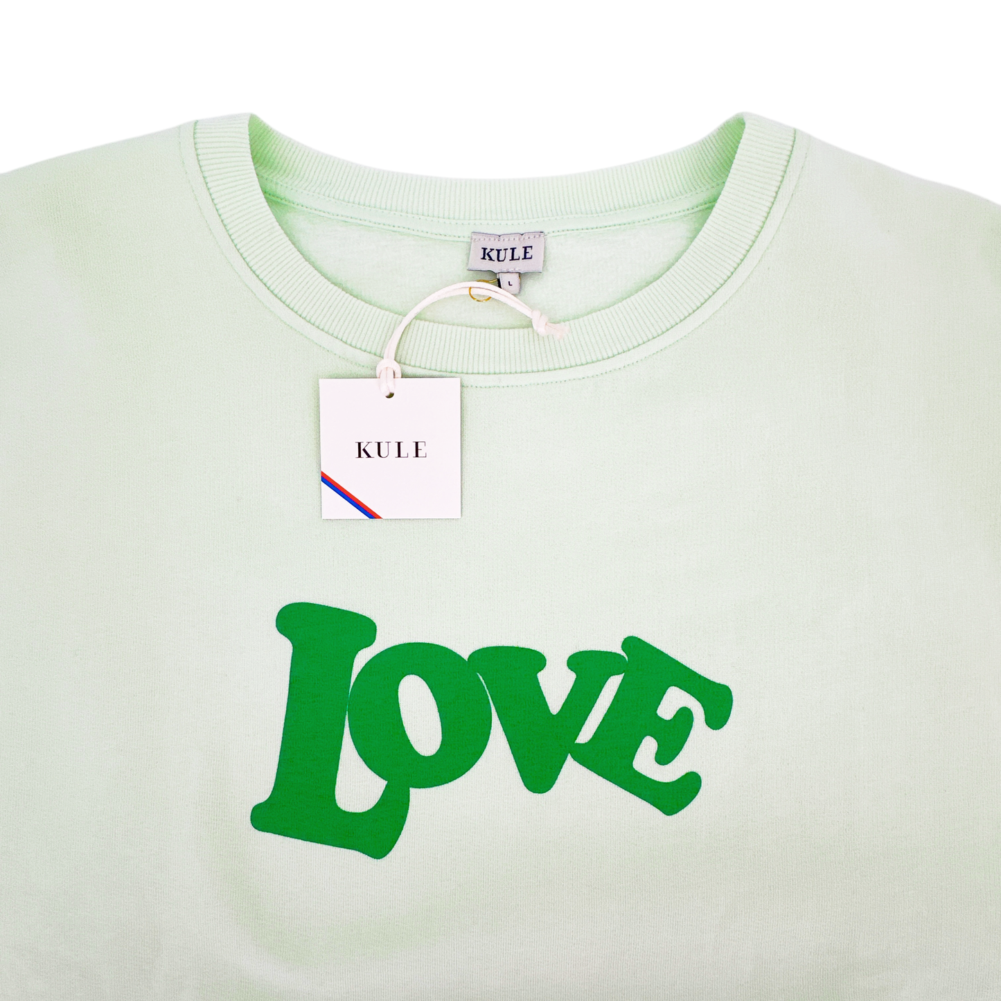 KULE The Oversized 70's LOVE Sweatshirt || L