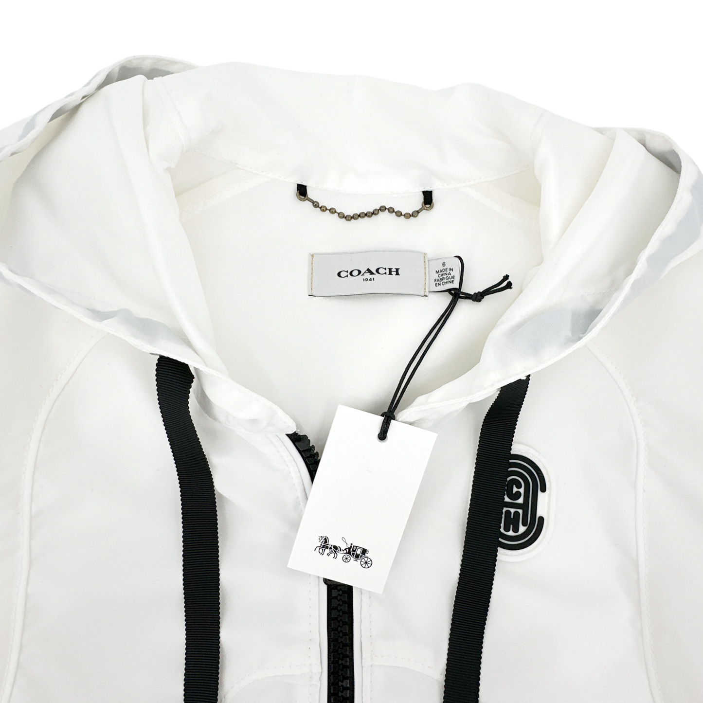 COACH 1941 Western Windbreaker in White M