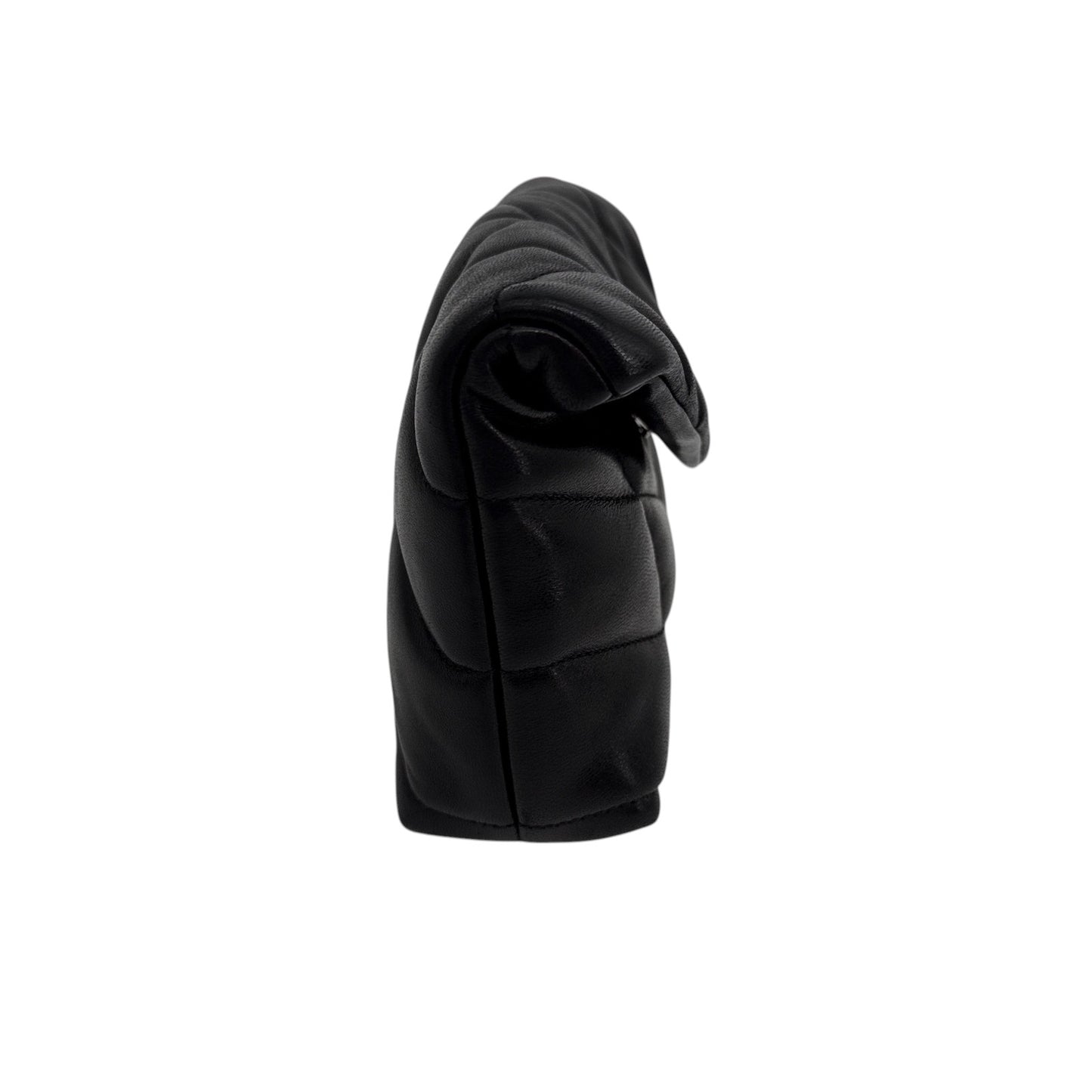 SAINT LAURENT Loulou Mini in Lambskin Puffer Pouch Clutch