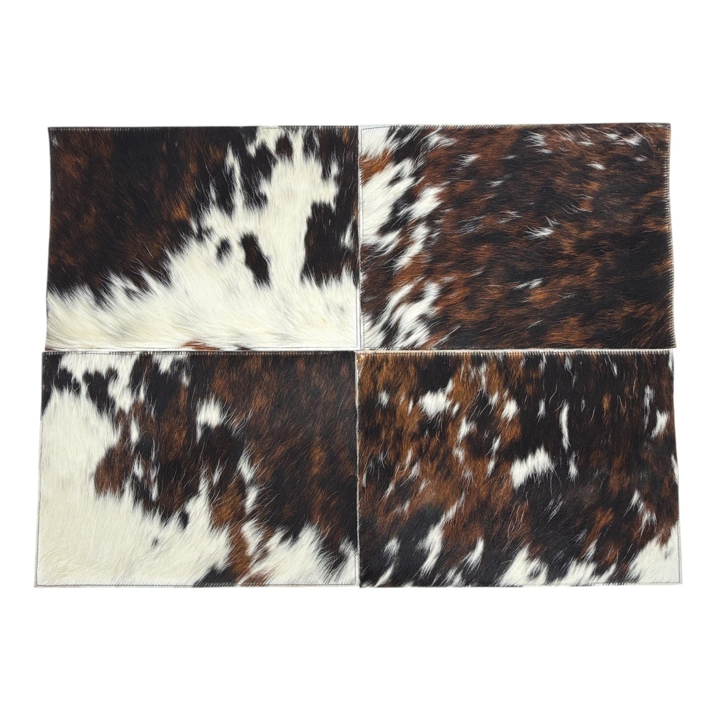 RODEO Cowhide Placemats || Set of 4
