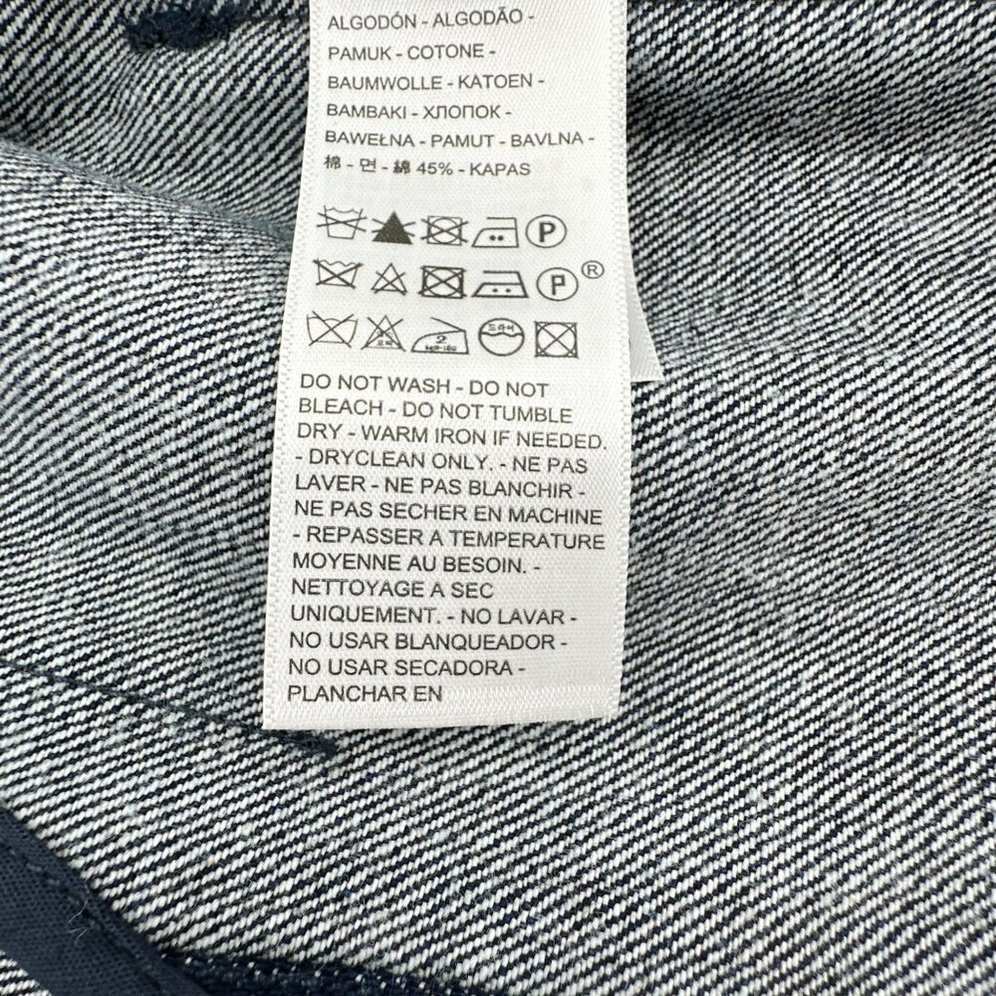 KENZO x LEVI Strauss Denim Blazer S