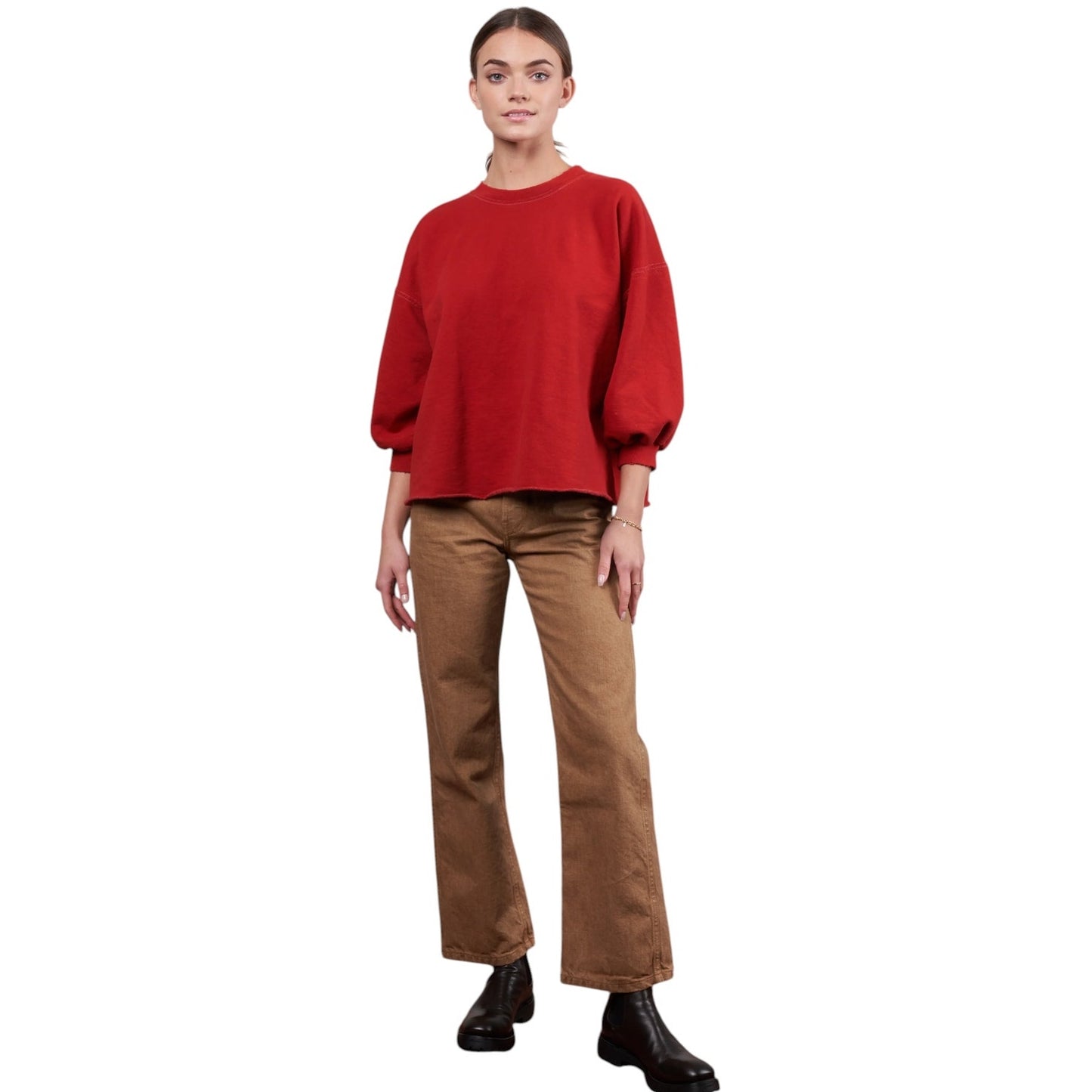 RACHEL COMEY Fond Sweatshirt in Paprika XS/S