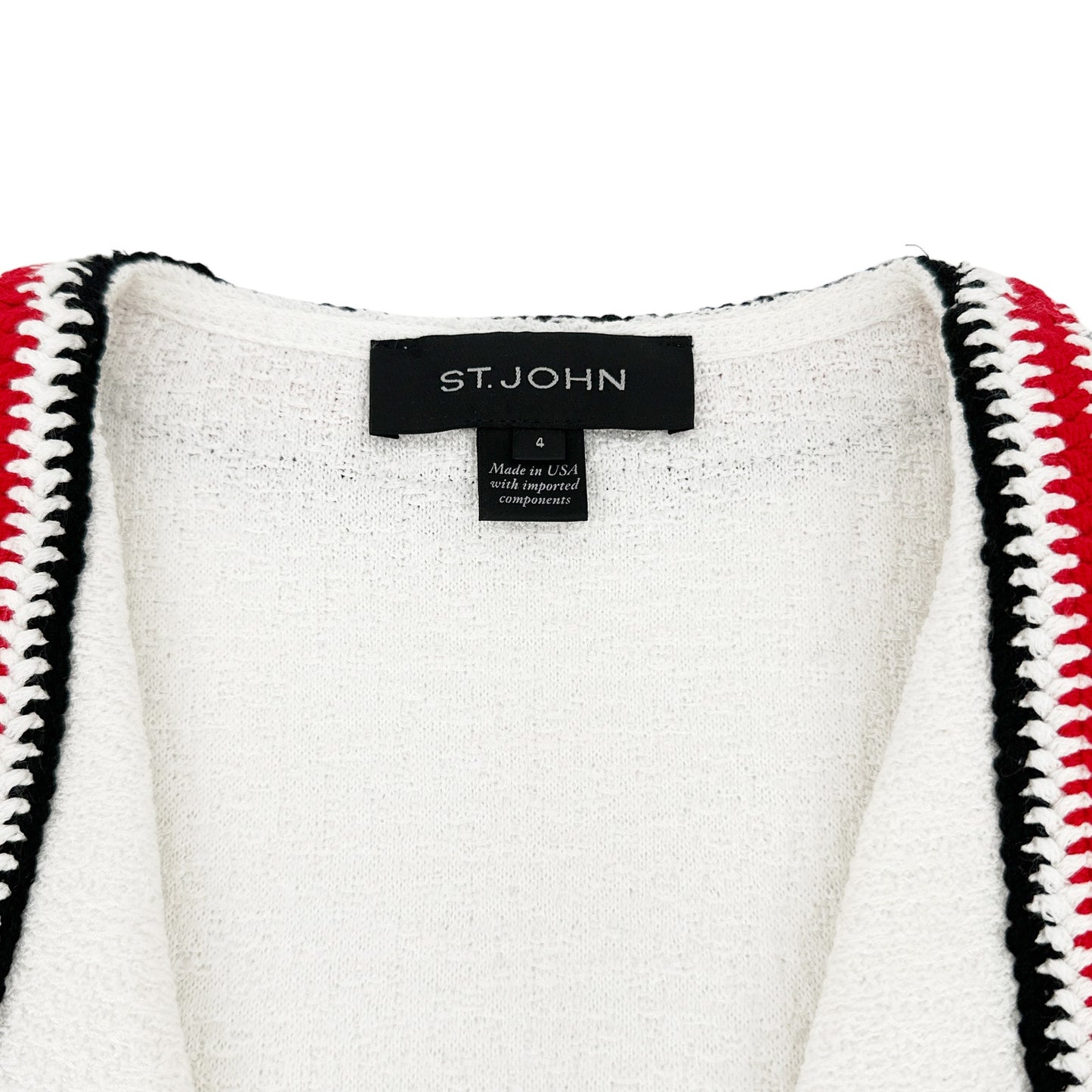 ST. JOHN Clair Striped Jacket 4|S