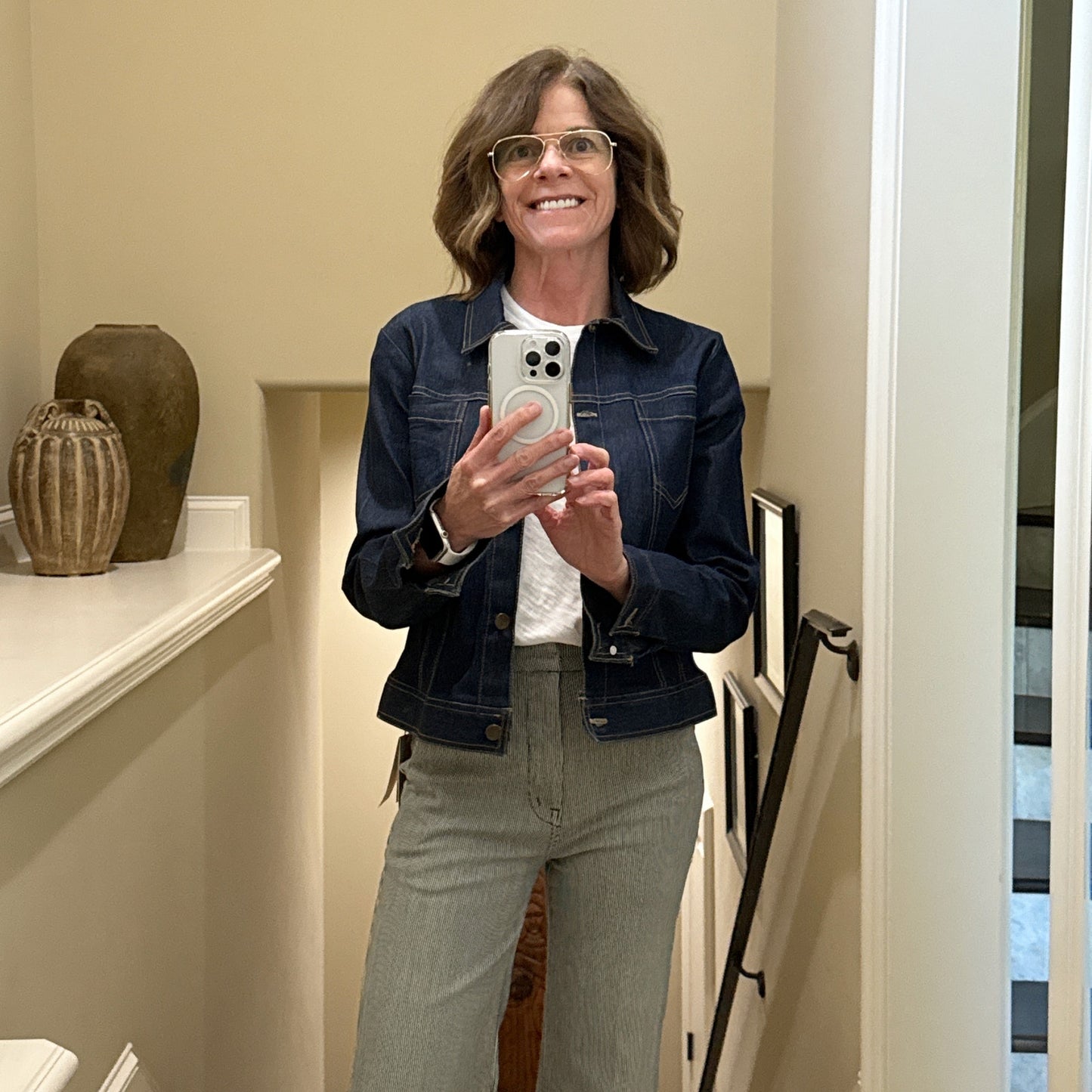 HARLOW Denim Jacket S