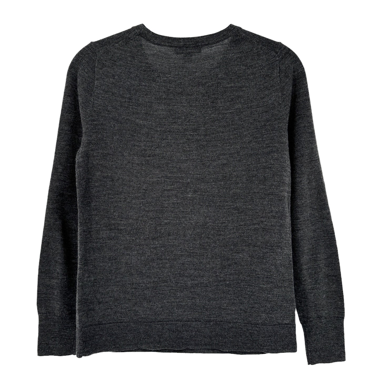 J.CREW Margot Crewneck Sweater in Charcoal XS