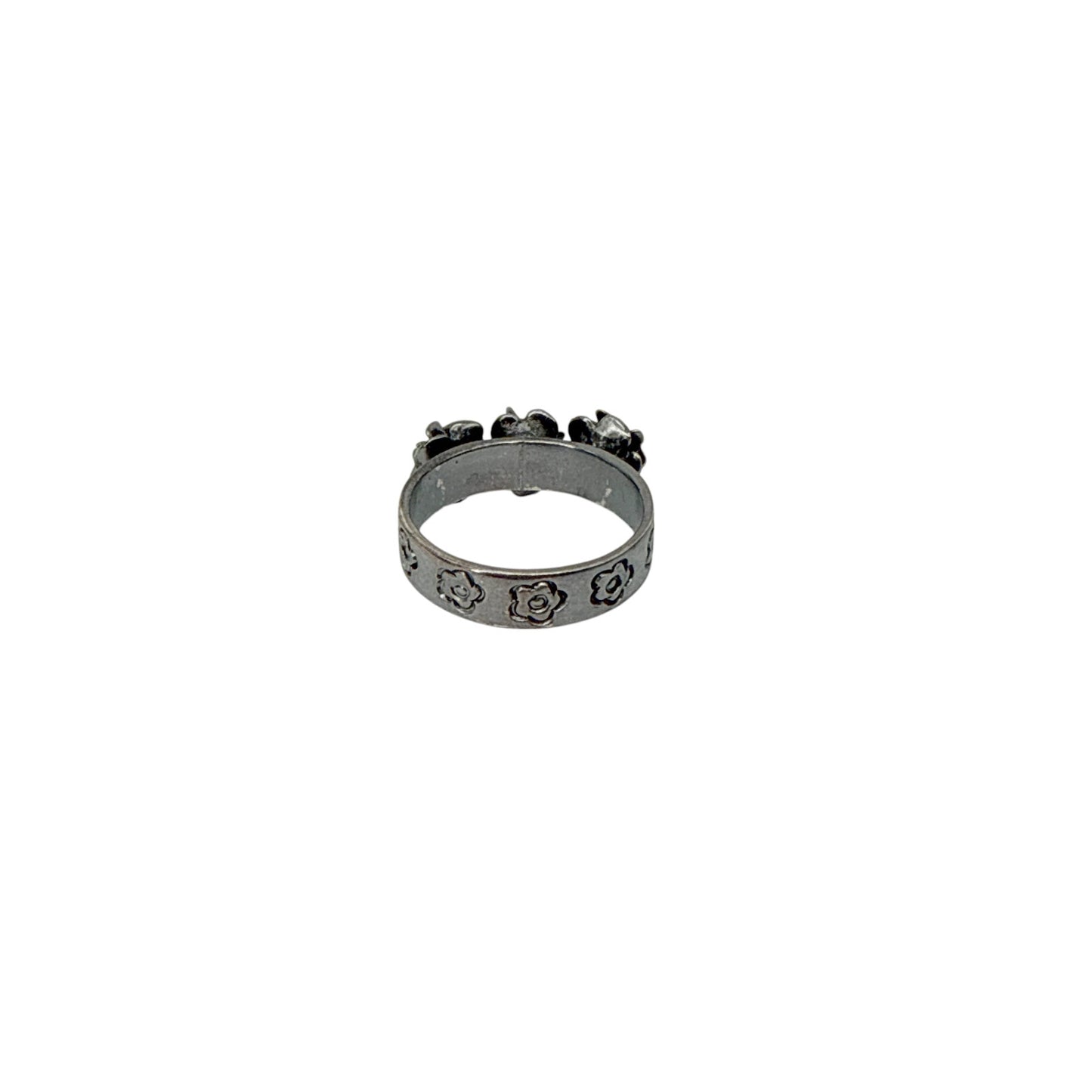 VIRGINS SAINTS & ANGELS VSA Stepsister Band Ring in Gunmetal 6