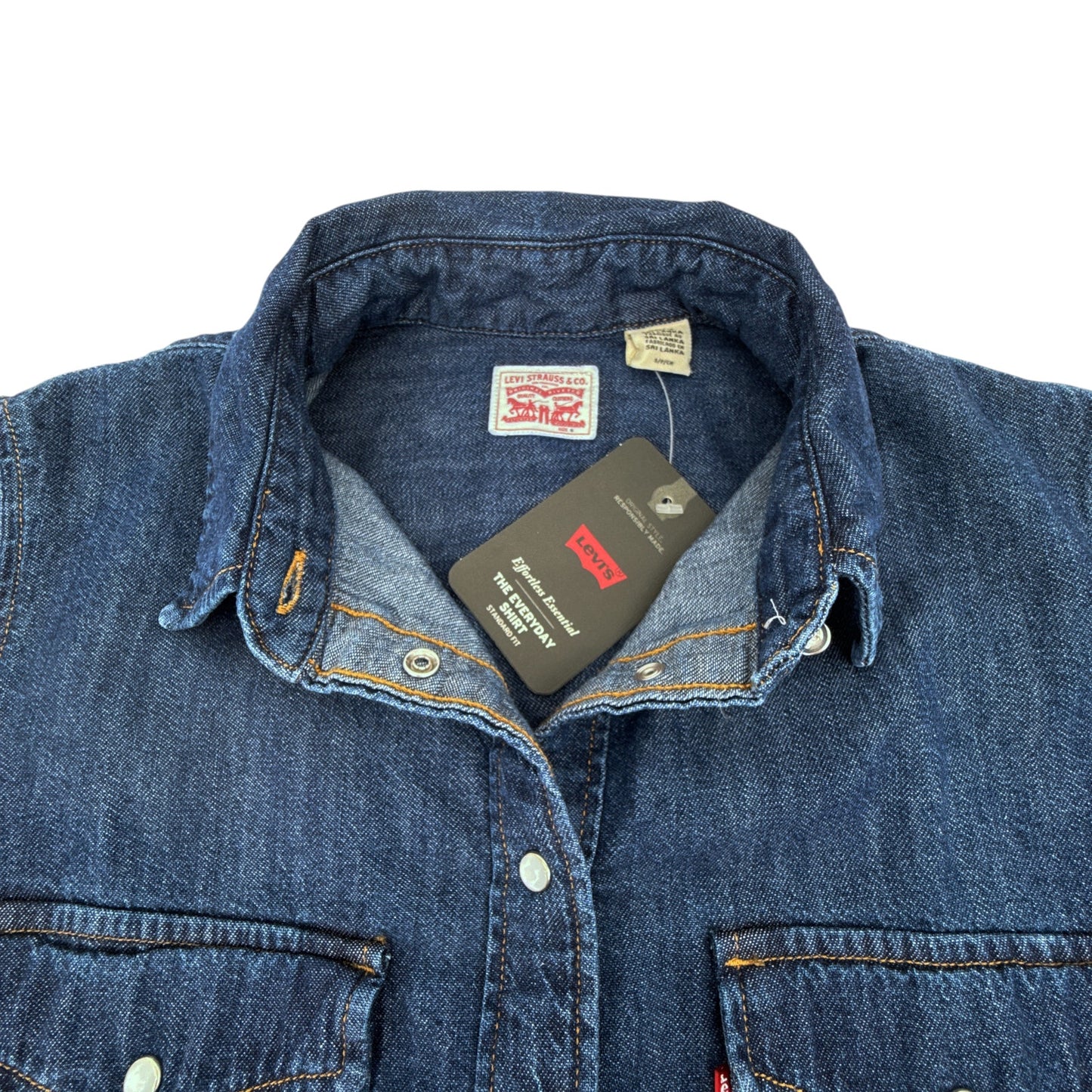 LEVI'S Iconic Western Shirt in Air Space 3 S