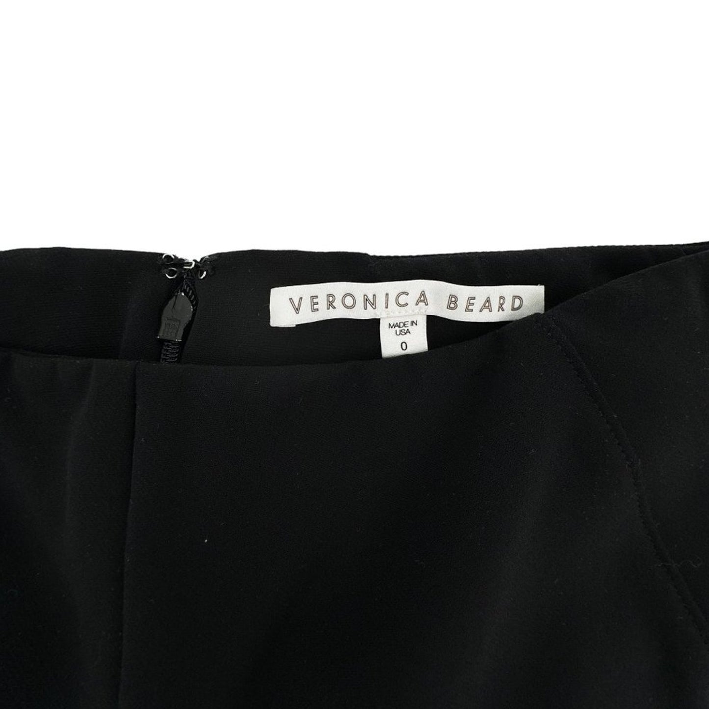 VERONICA BEARD Zip Back Scuba Pant | Black 0
