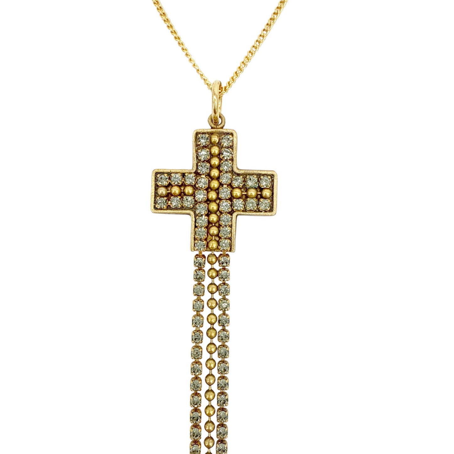 VIRGINS SAINTS & ANGELS VSA Resurrection Cross Chain Necklace