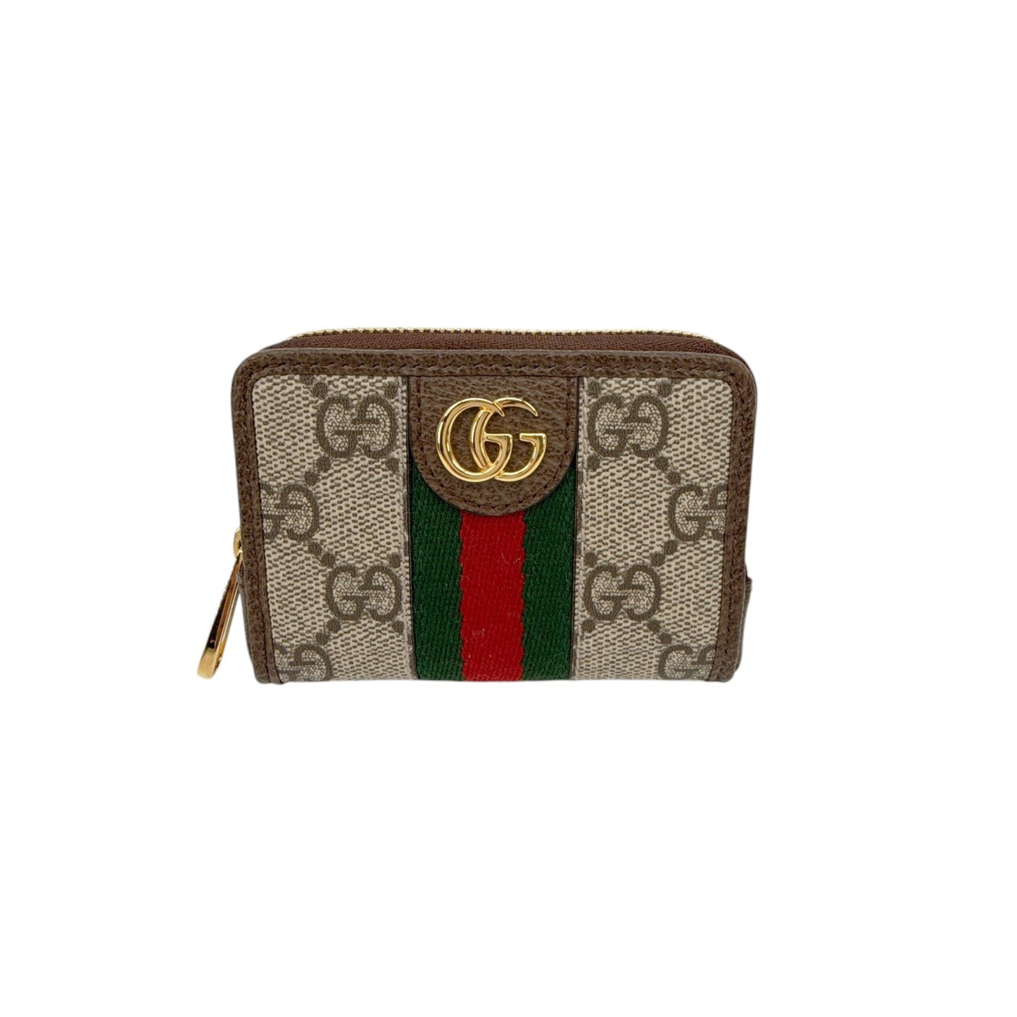GUCCI GG Supreme Monogram Web Playing Card Case Wallet