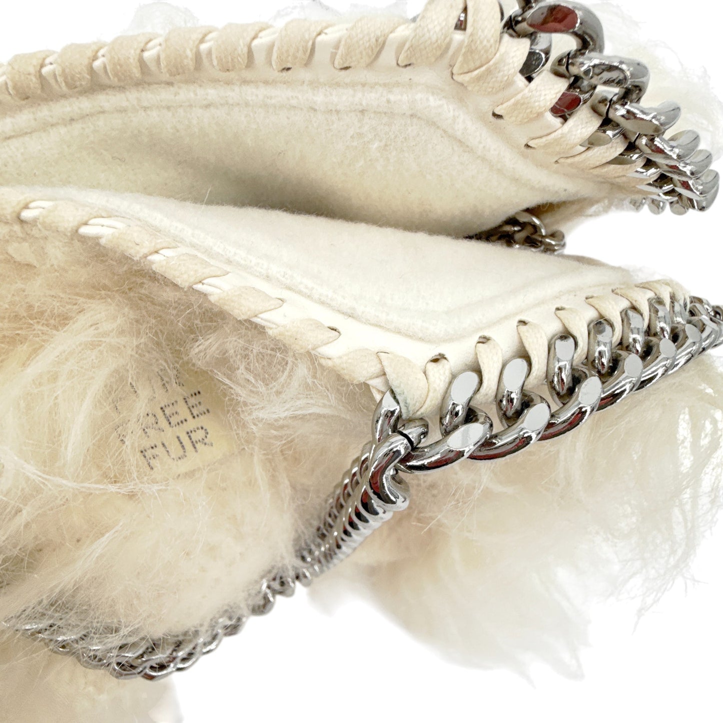 STELLA McCARTNEY Falabella Mini Faux Fur Tote Bag