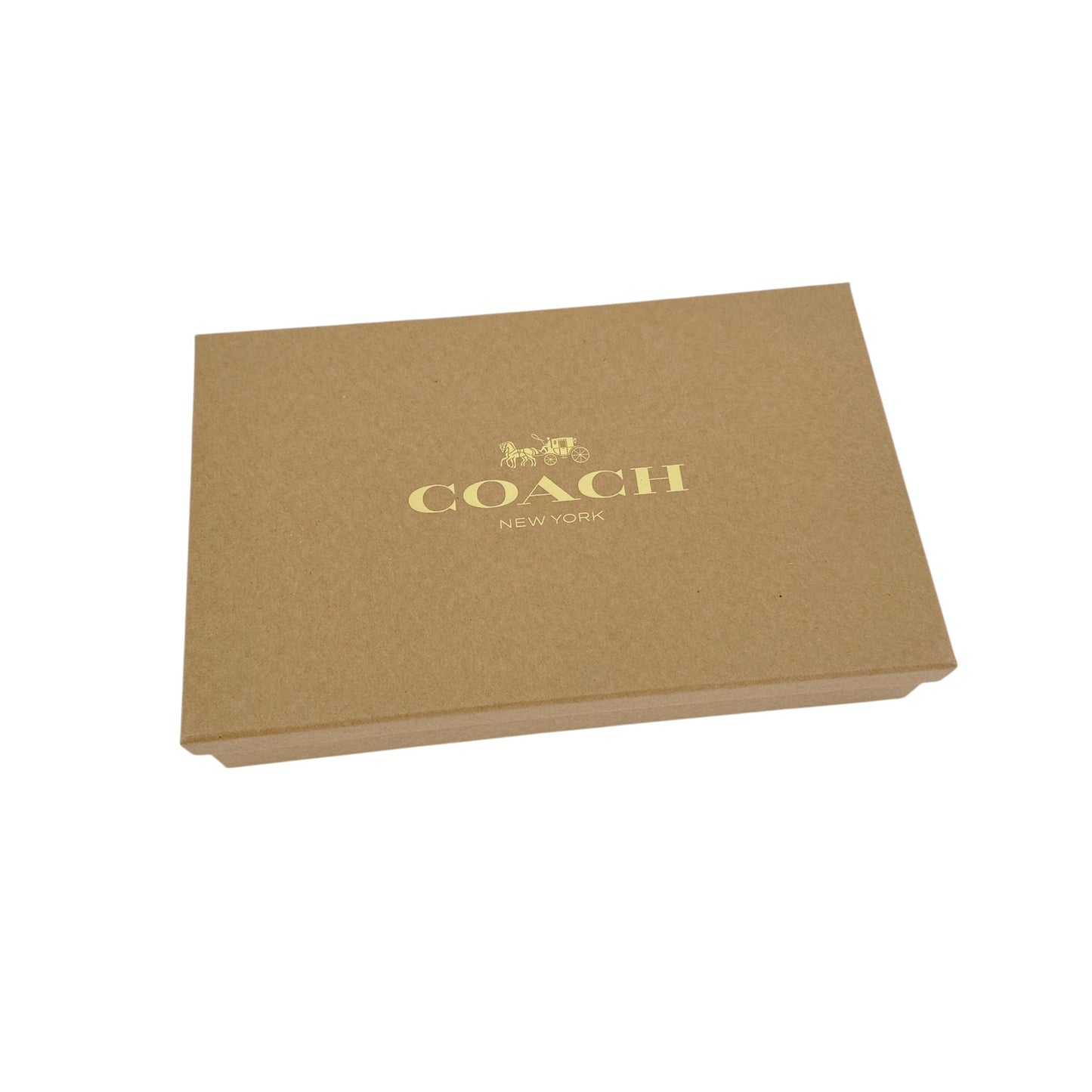 COACH Corner Zip Wristlet in Signature Leather