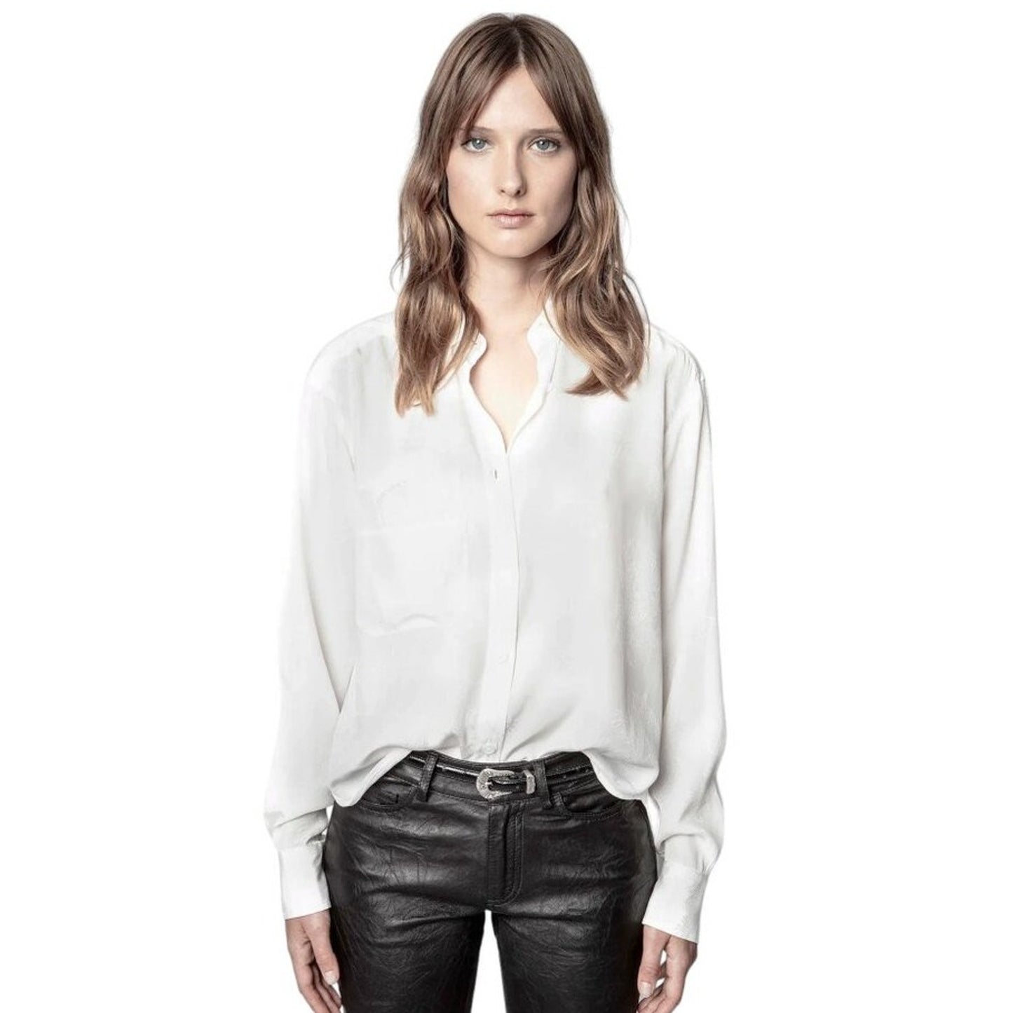 ZADIG & VOLTAIRE Tais Jac Leo Bisous Shirt XS