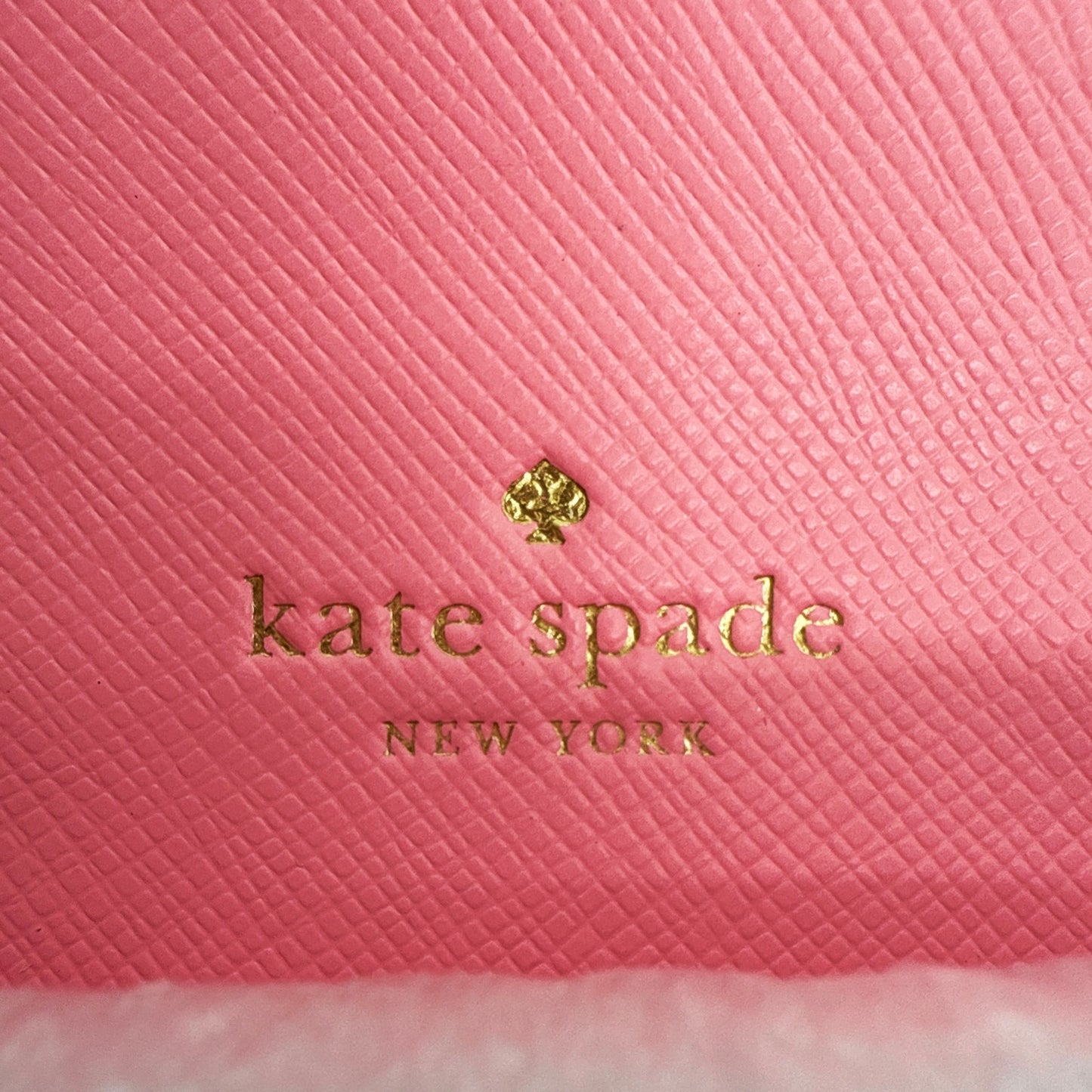 KATE SPADE New York Madison Card Case Crossbody in Pink Apple