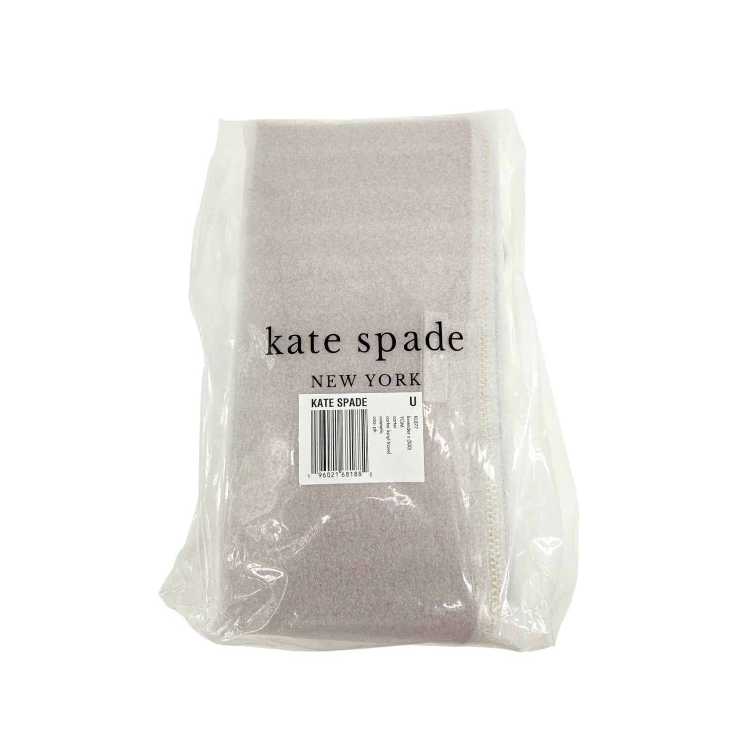 KATE SPADE New York Carter Nylon Travel Cosmetic Pouch in Lavender Smoke