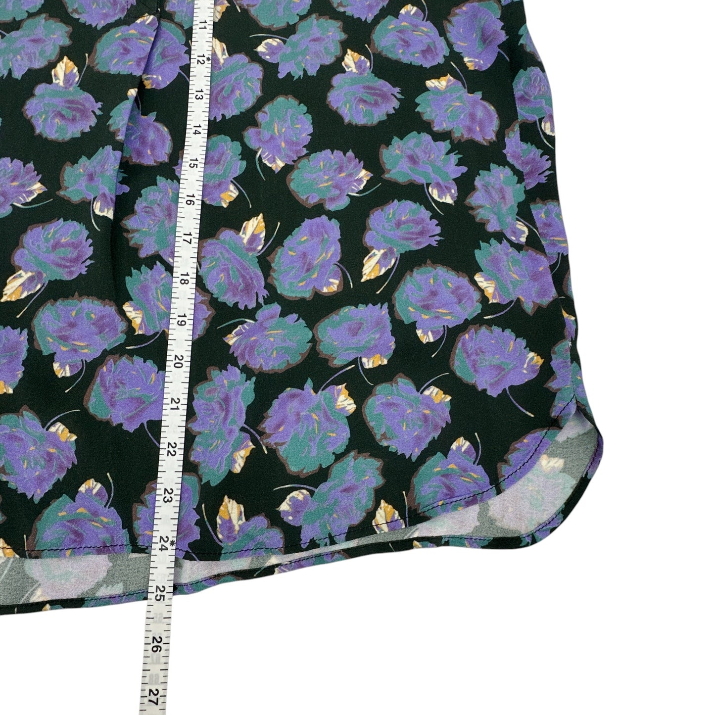 ZADIG & VOLTAIRE Tink Roses Top in Lavender XS