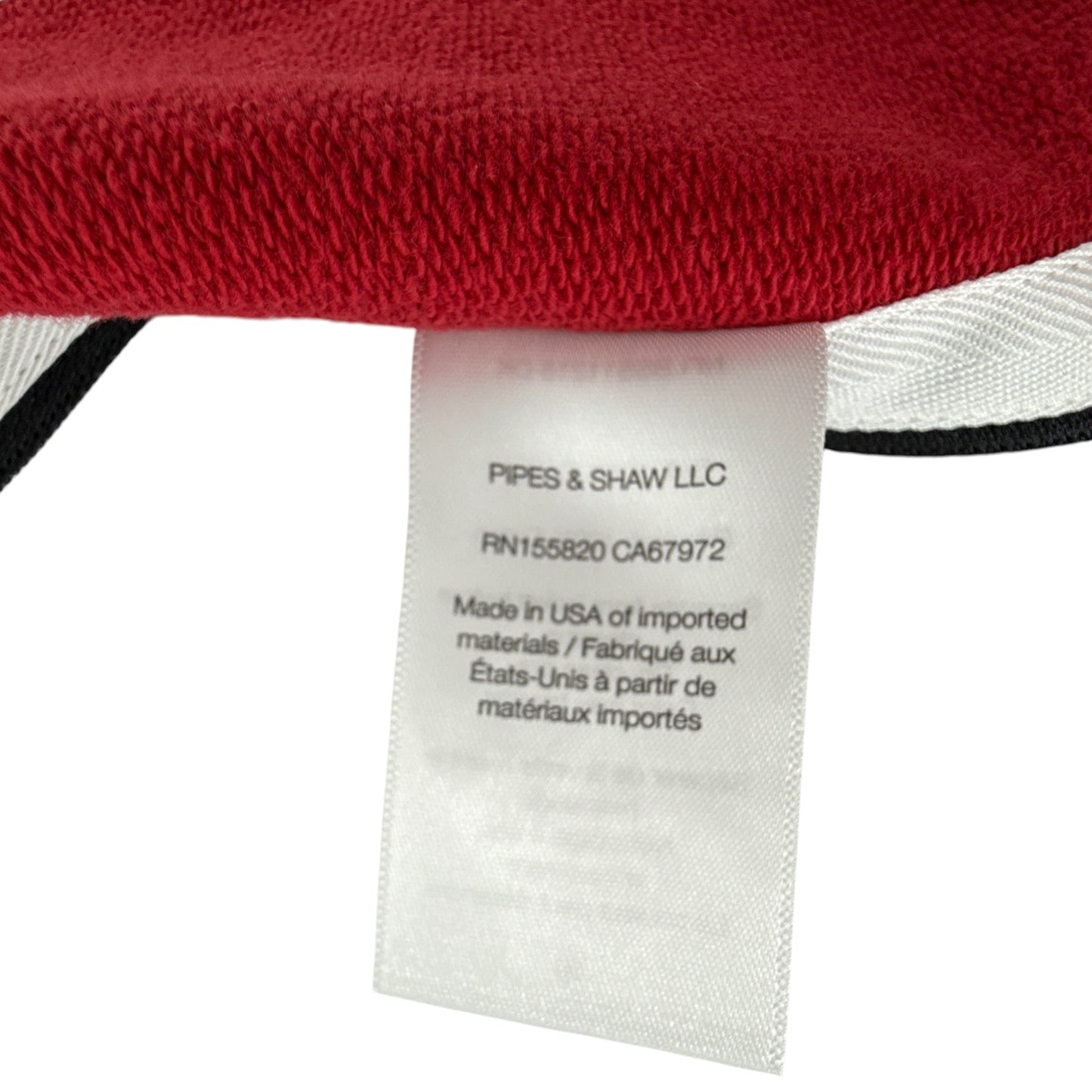 VERONICA BEARD Hoodie Dickey in Red & Gold (NFL San Francisco 49ers)