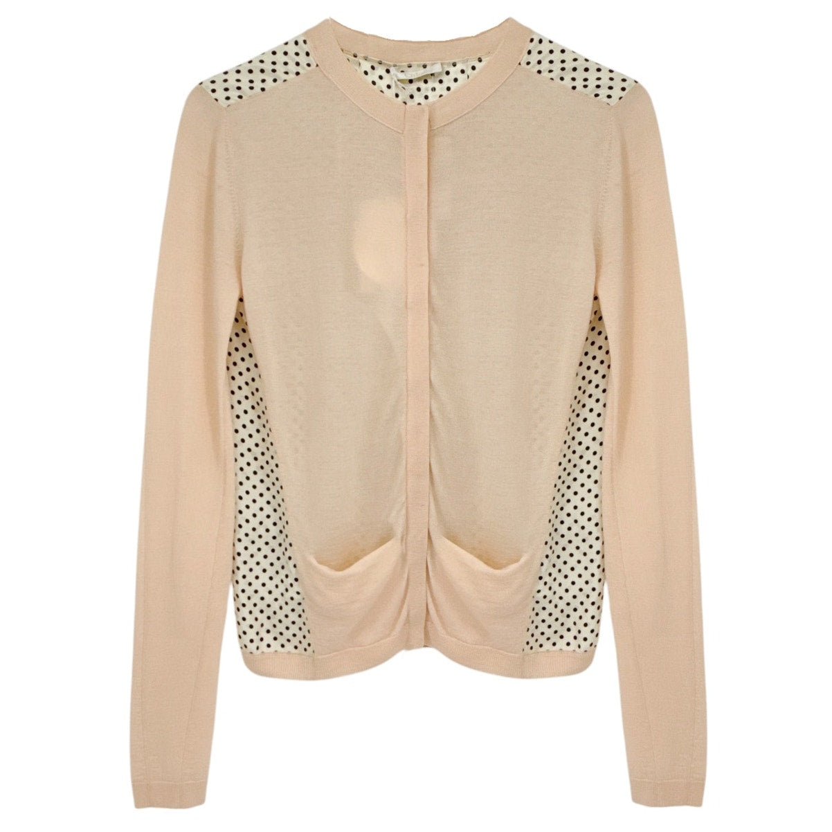 CHLOE Alba White Cardigan S
